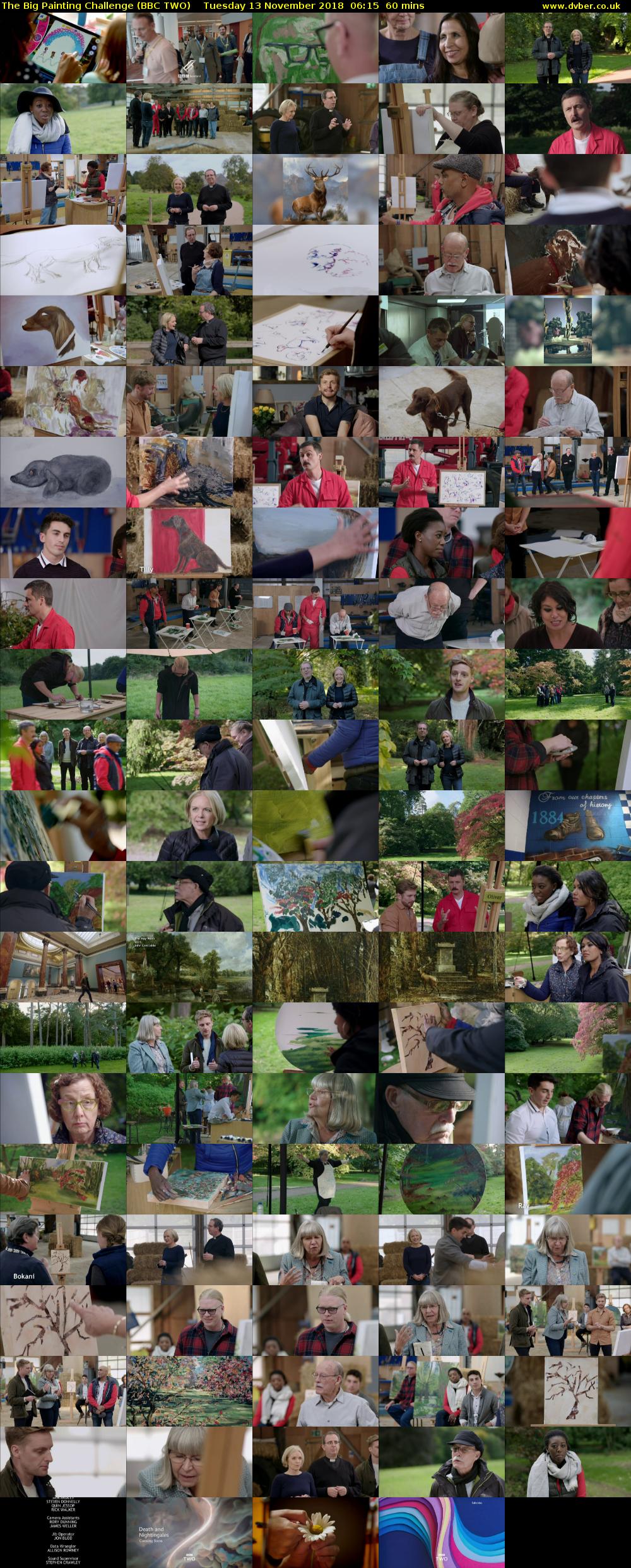 The Big Painting Challenge (BBC TWO) Tuesday 13 November 2018 06:15 - 07:15