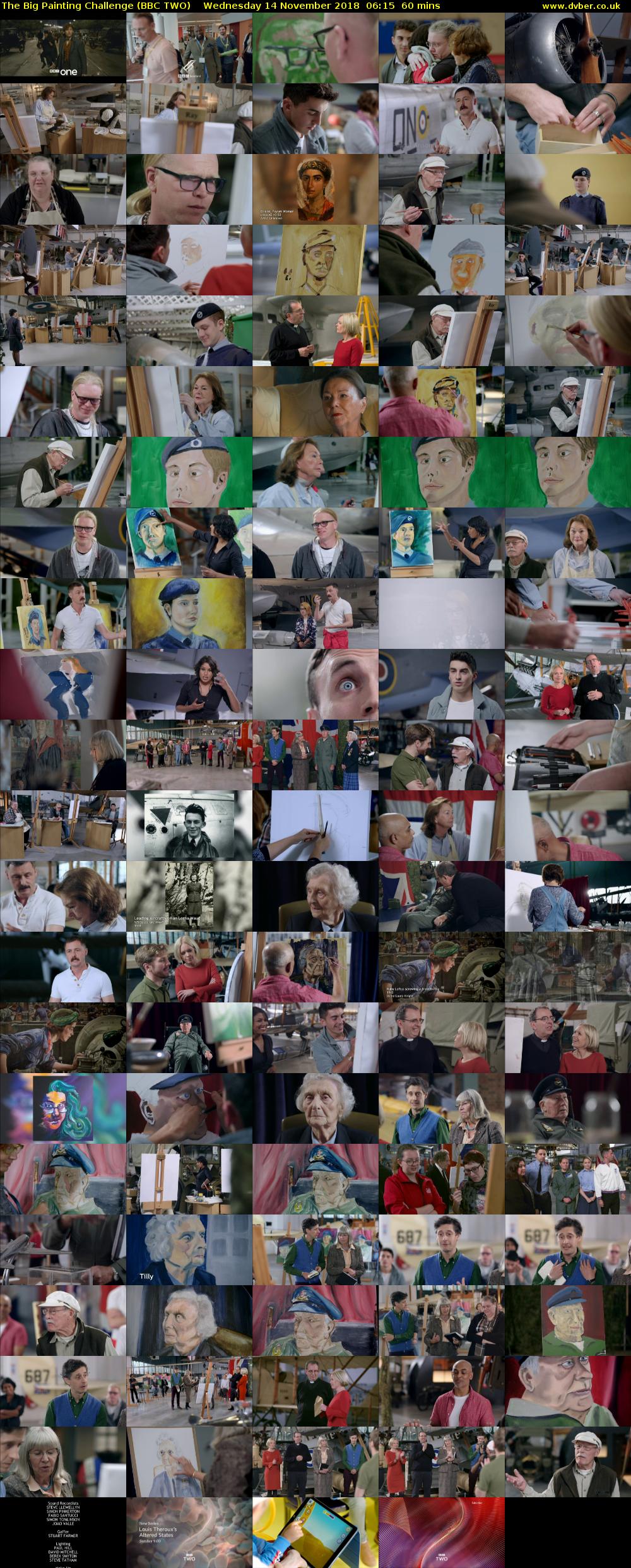 The Big Painting Challenge (BBC TWO) Wednesday 14 November 2018 06:15 - 07:15