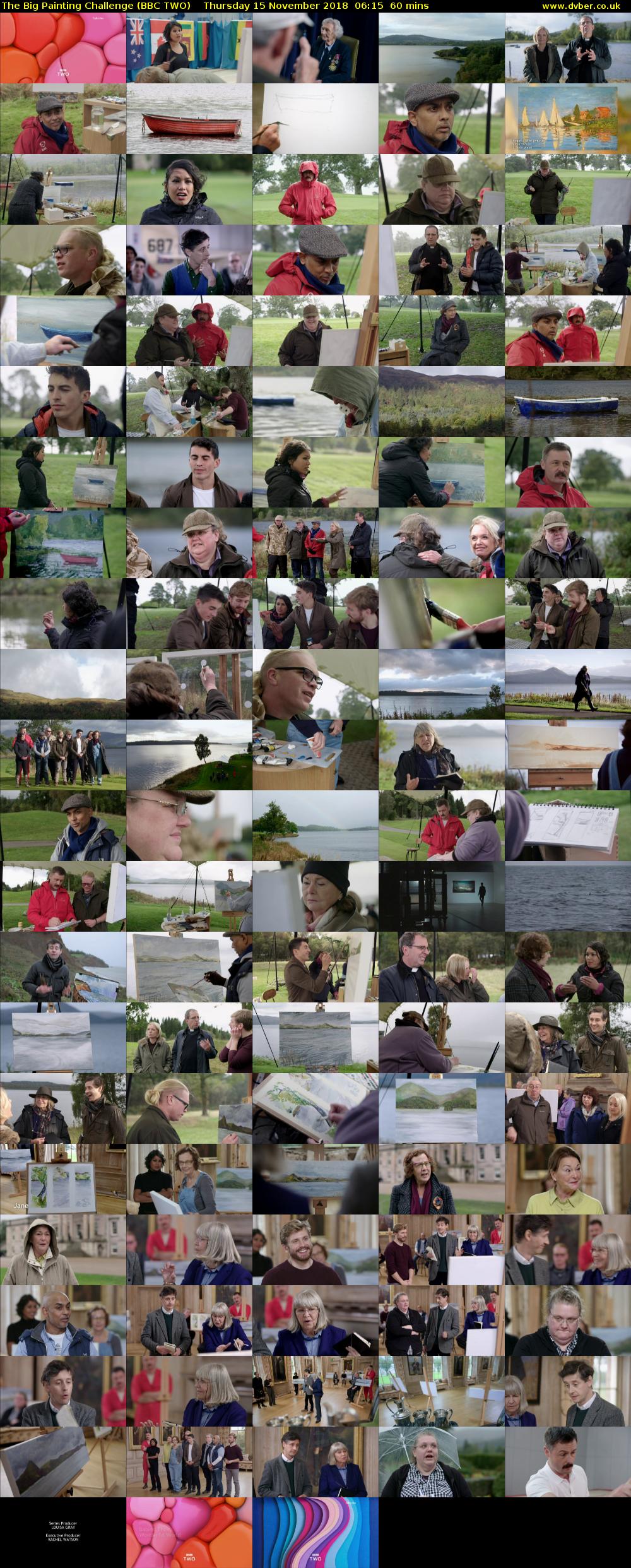 The Big Painting Challenge (BBC TWO) Thursday 15 November 2018 06:15 - 07:15
