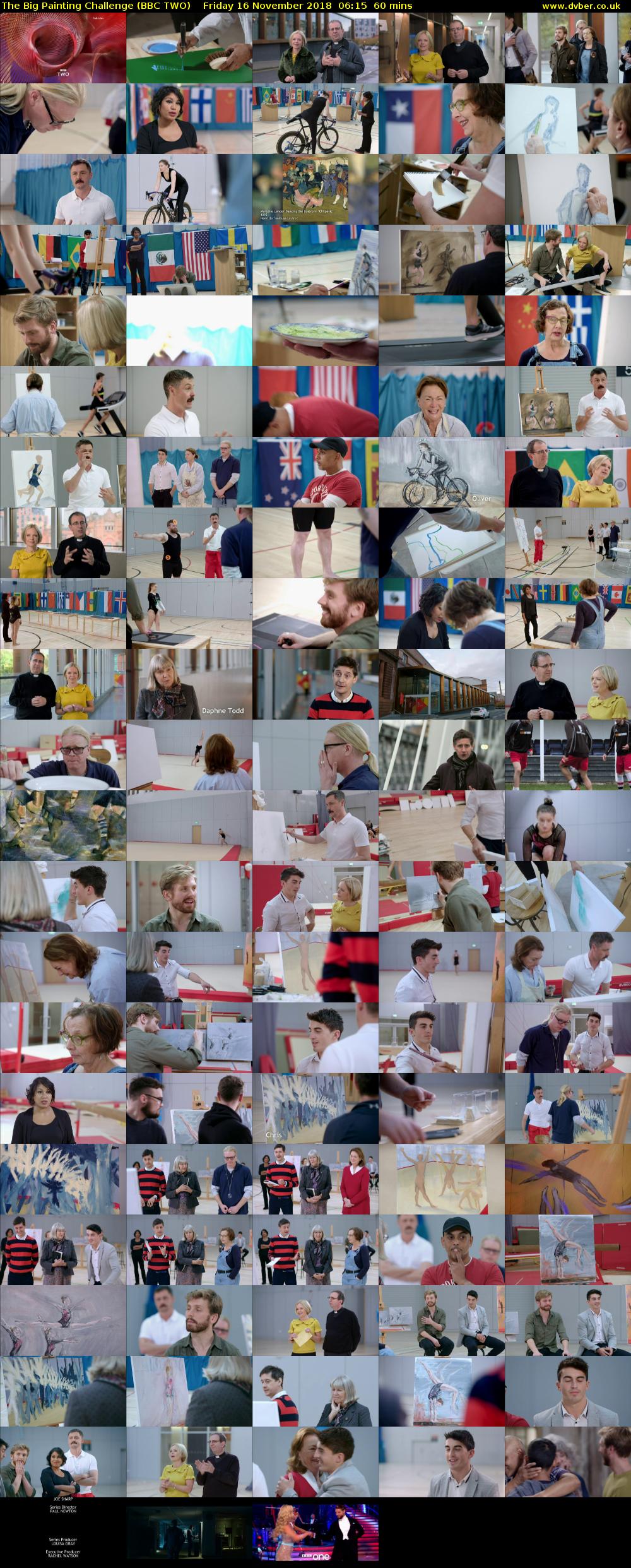 The Big Painting Challenge (BBC TWO) Friday 16 November 2018 06:15 - 07:15