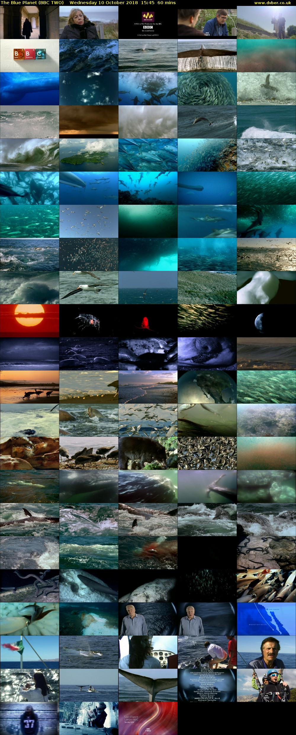 The Blue Planet (BBC TWO) Wednesday 10 October 2018 15:45 - 16:45