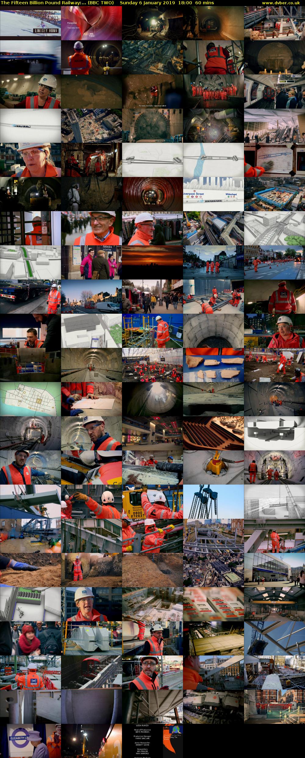 The Fifteen Billion Pound Railway:... (BBC TWO) Sunday 6 January 2019 18:00 - 19:00