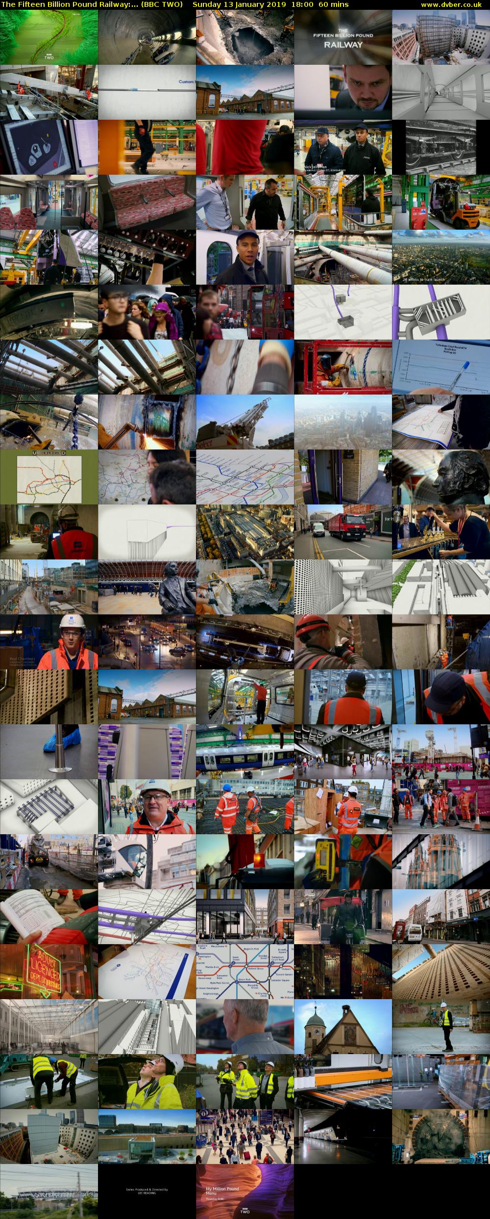 The Fifteen Billion Pound Railway:... (BBC TWO) Sunday 13 January 2019 18:00 - 19:00