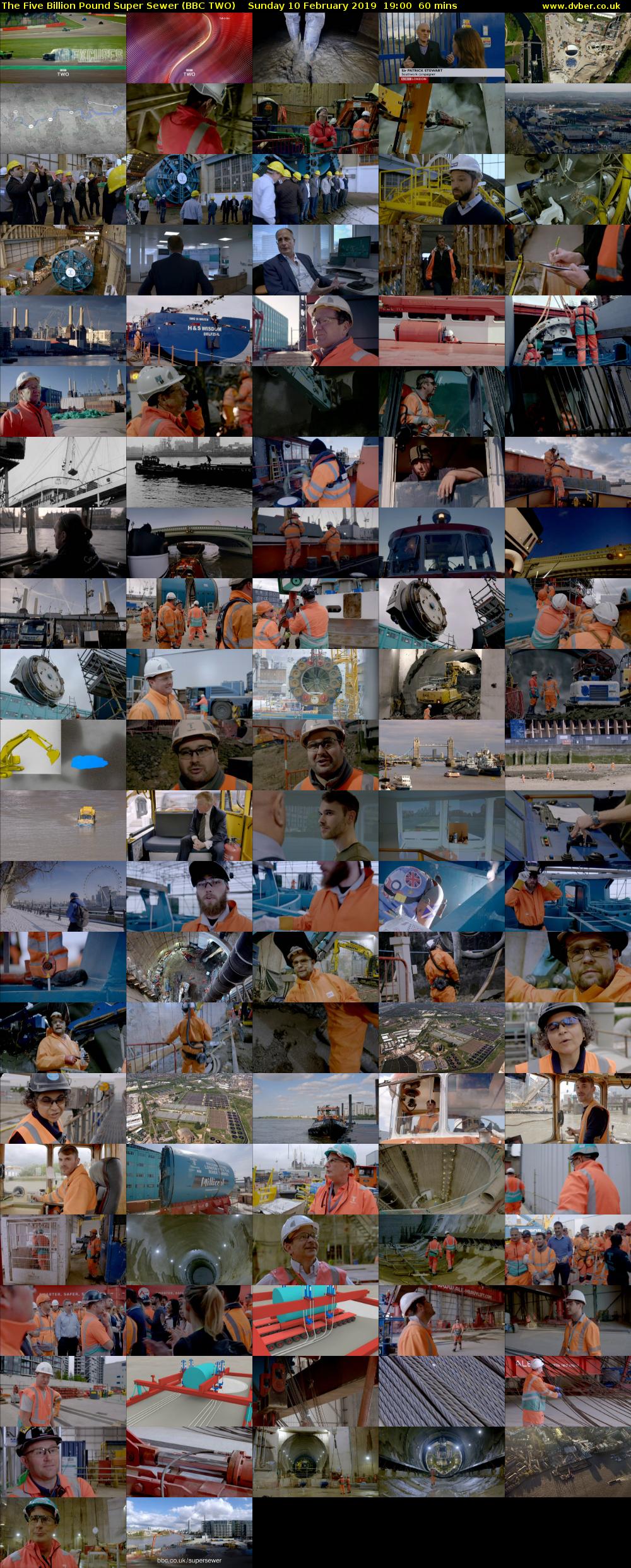 The Five Billion Pound Super Sewer (BBC TWO) Sunday 10 February 2019 19:00 - 20:00