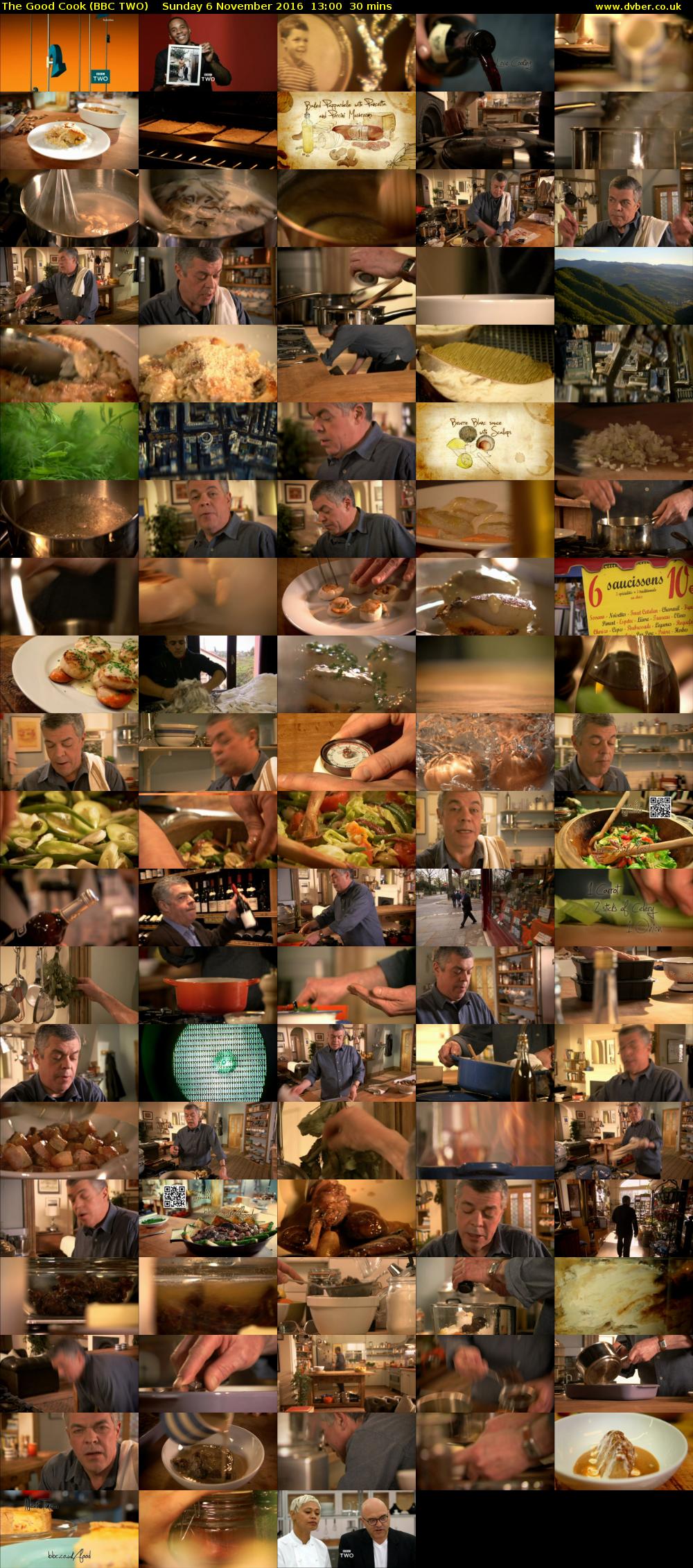 The Good Cook (BBC TWO) Sunday 6 November 2016 13:00 - 13:30