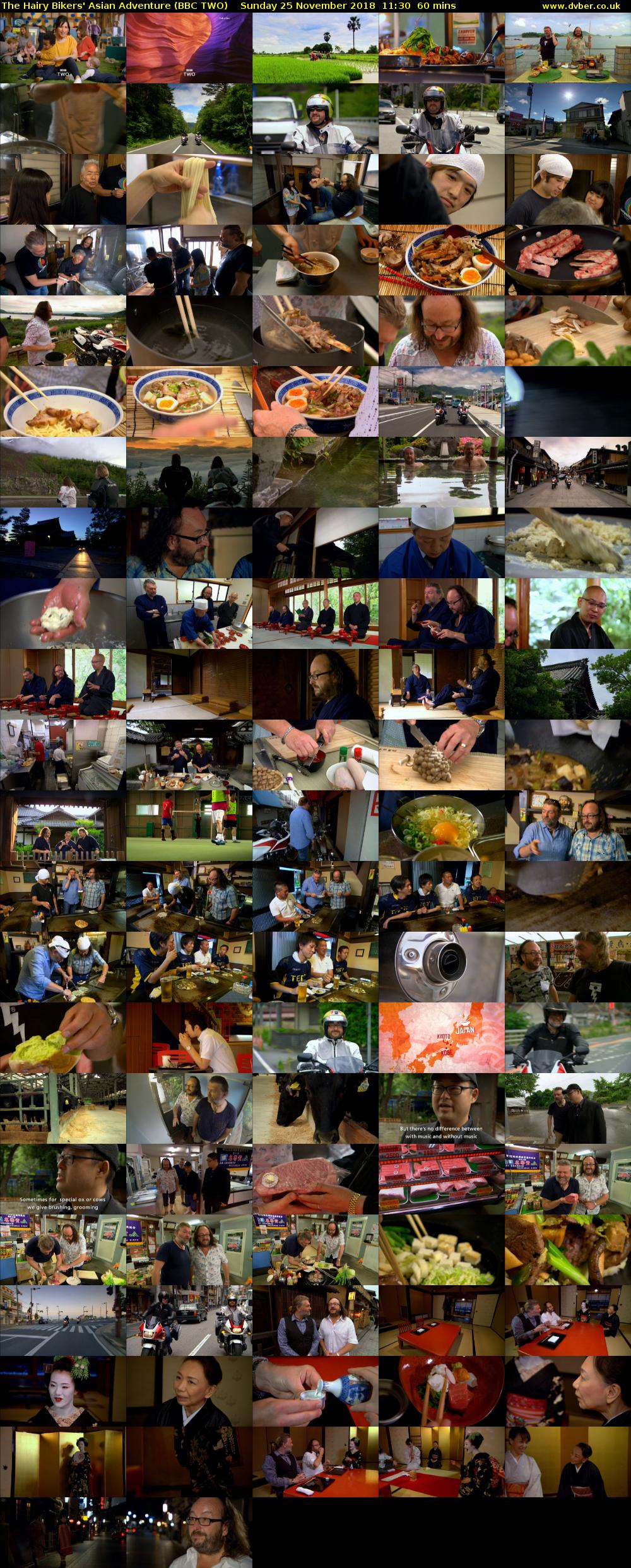 The Hairy Bikers' Asian Adventure (BBC TWO) Sunday 25 November 2018 11:30 - 12:30