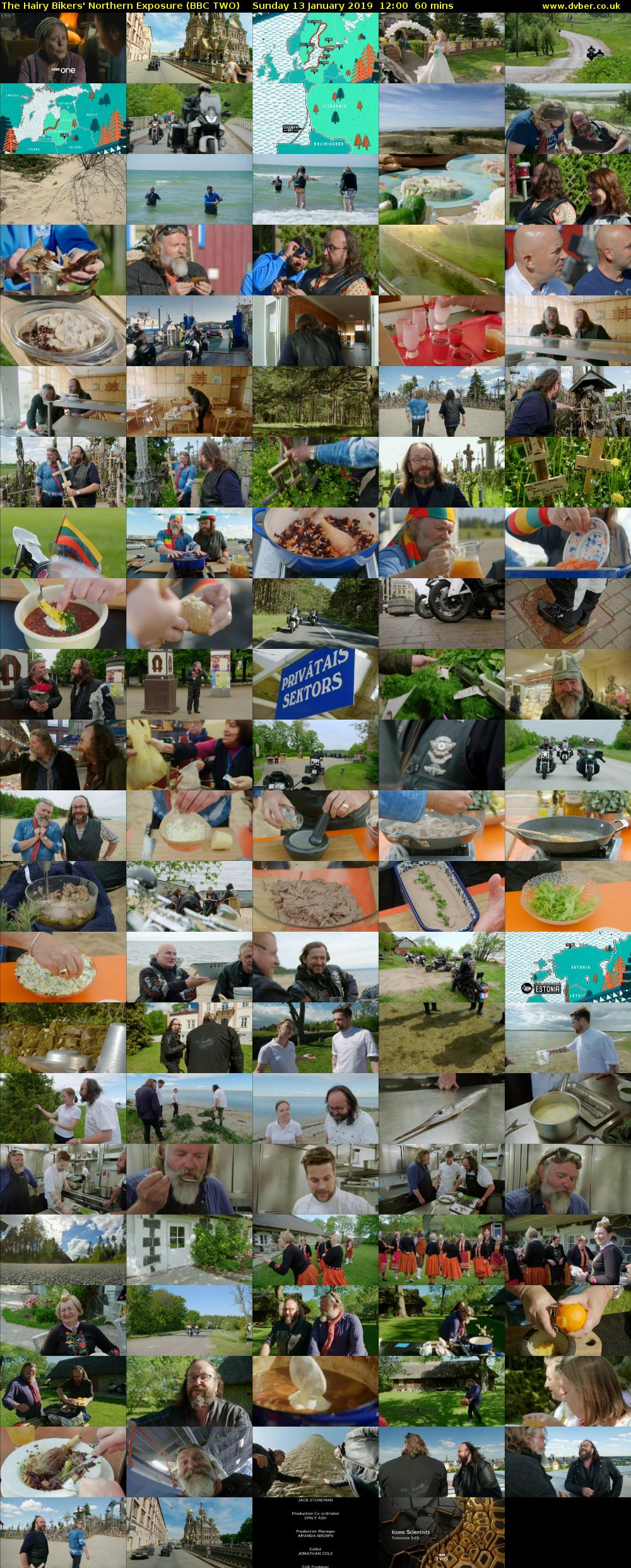 The Hairy Bikers' Northern Exposure (BBC TWO) Sunday 13 January 2019 12:00 - 13:00