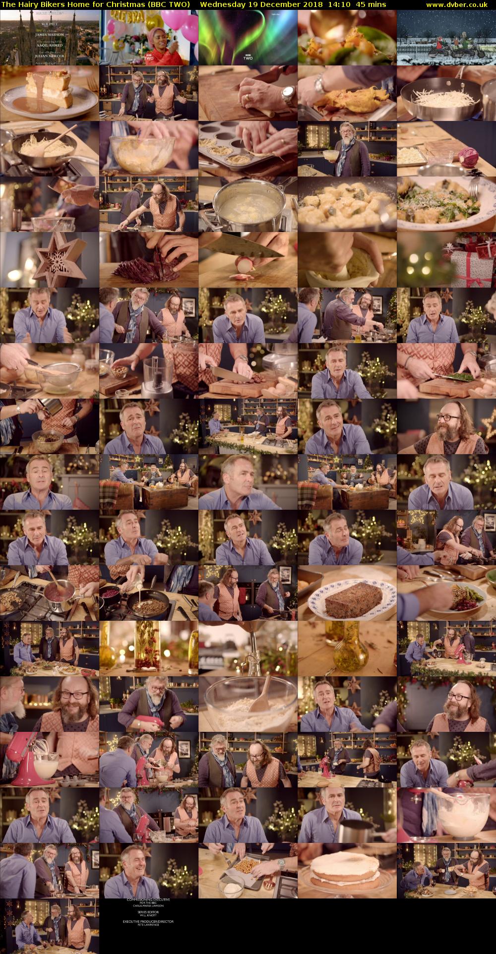 The Hairy Bikers Home for Christmas (BBC TWO) Wednesday 19 December 2018 14:10 - 14:55