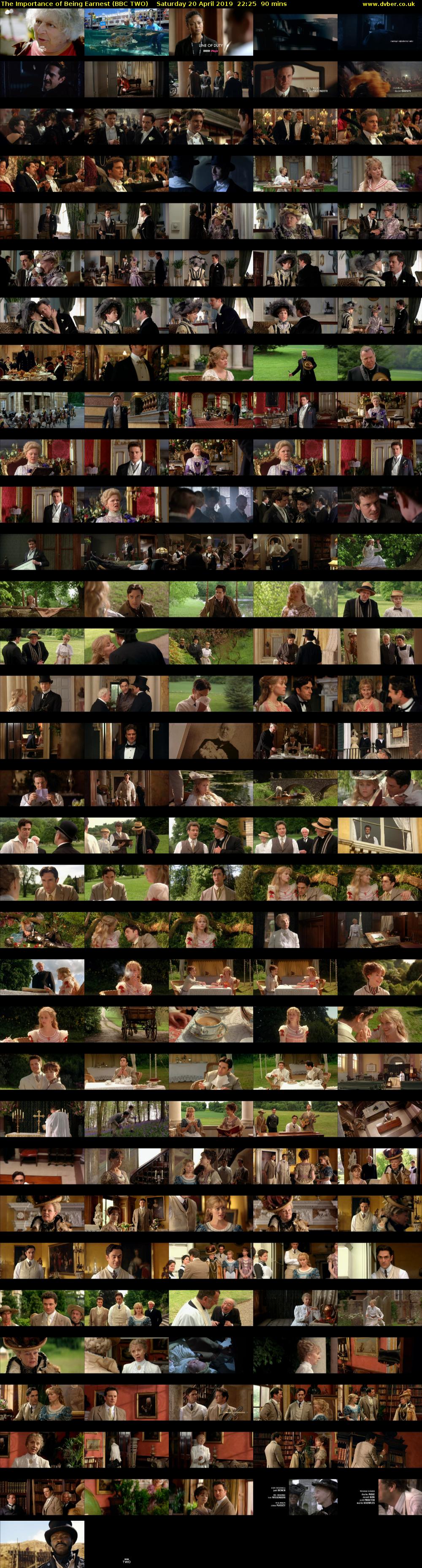 The Importance of Being Earnest (BBC TWO) Saturday 20 April 2019 22:25 - 23:55