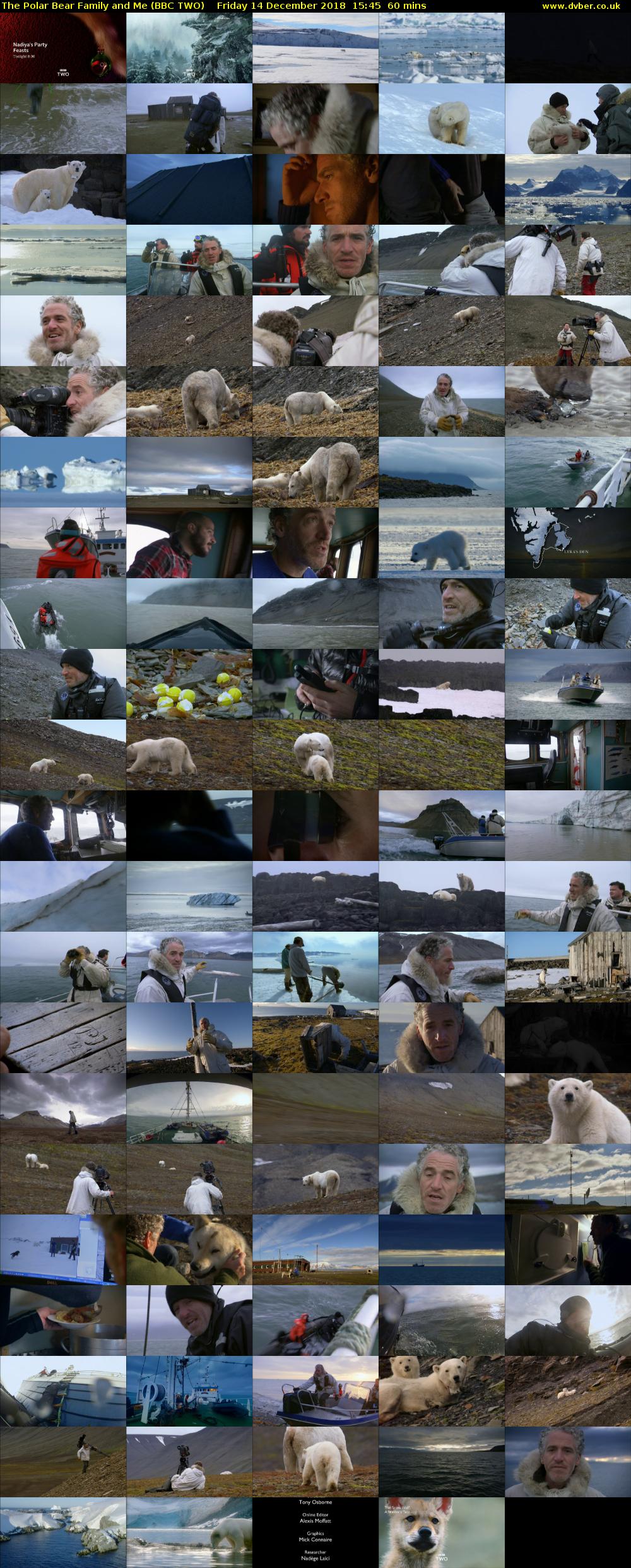 The Polar Bear Family and Me (BBC TWO) Friday 14 December 2018 15:45 - 16:45