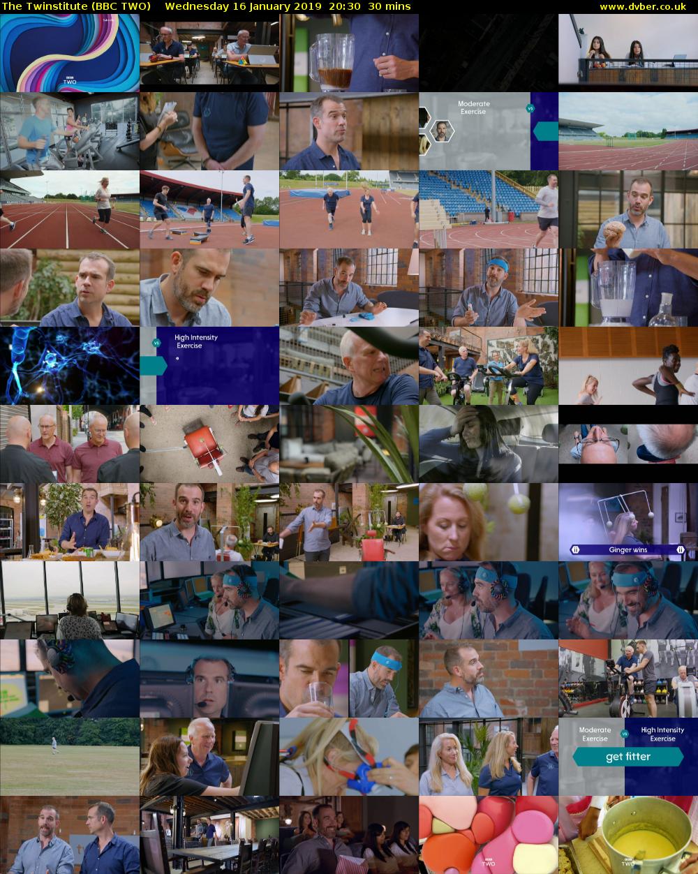 The Twinstitute (BBC TWO) Wednesday 16 January 2019 20:30 - 21:00