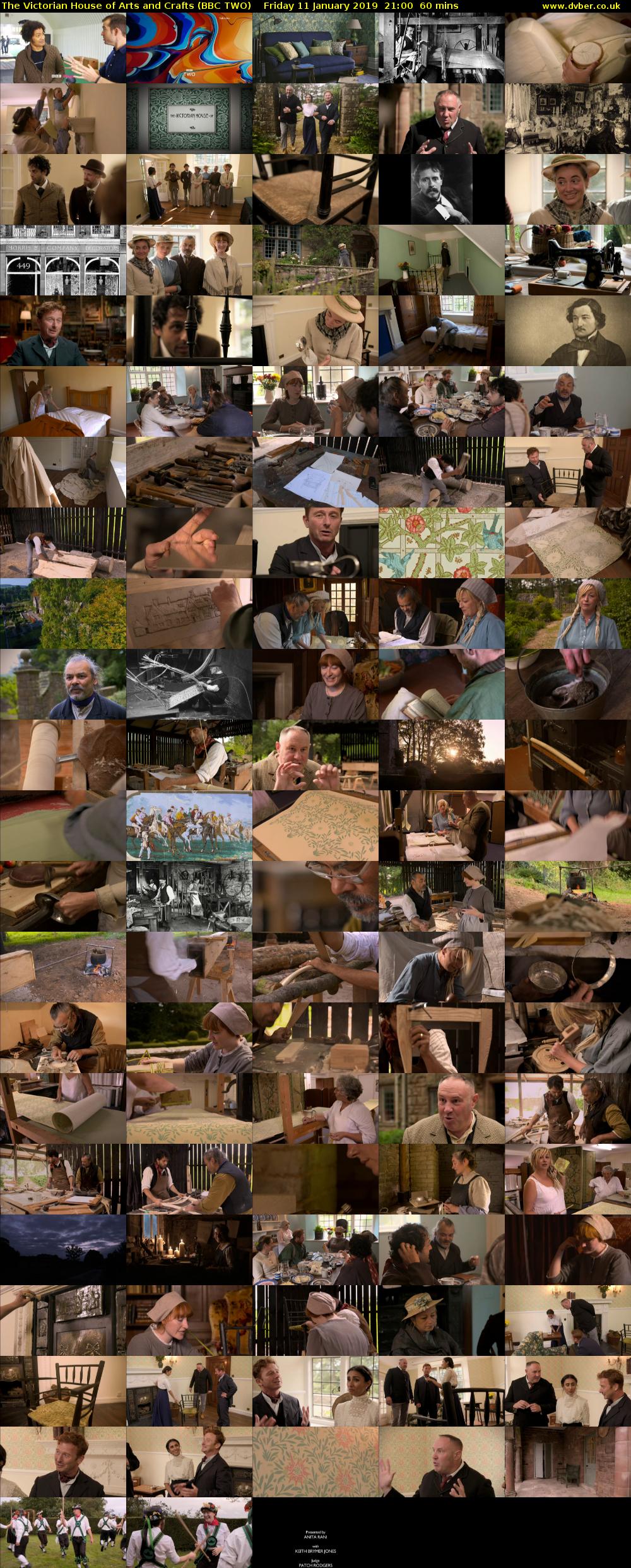 The Victorian House of Arts and Crafts (BBC TWO) Friday 11 January 2019 21:00 - 22:00