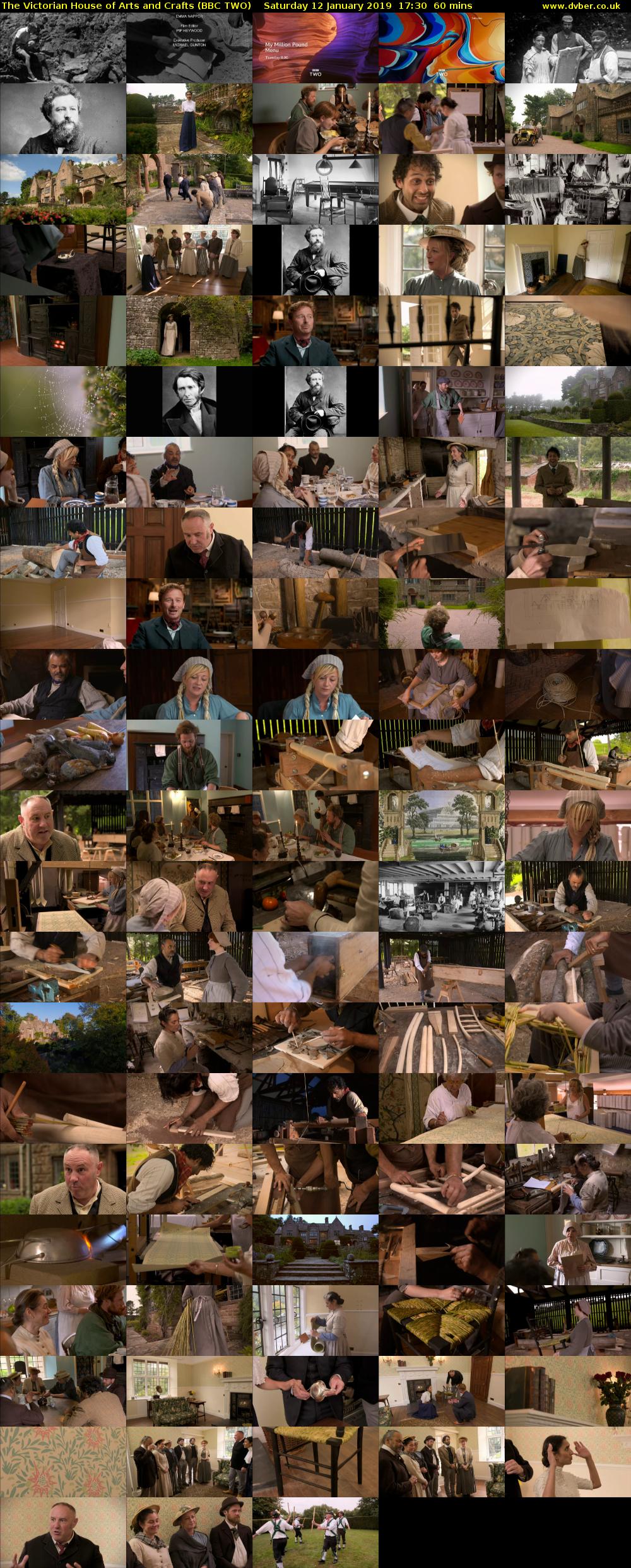 The Victorian House of Arts and Crafts (BBC TWO) Saturday 12 January 2019 17:30 - 18:30