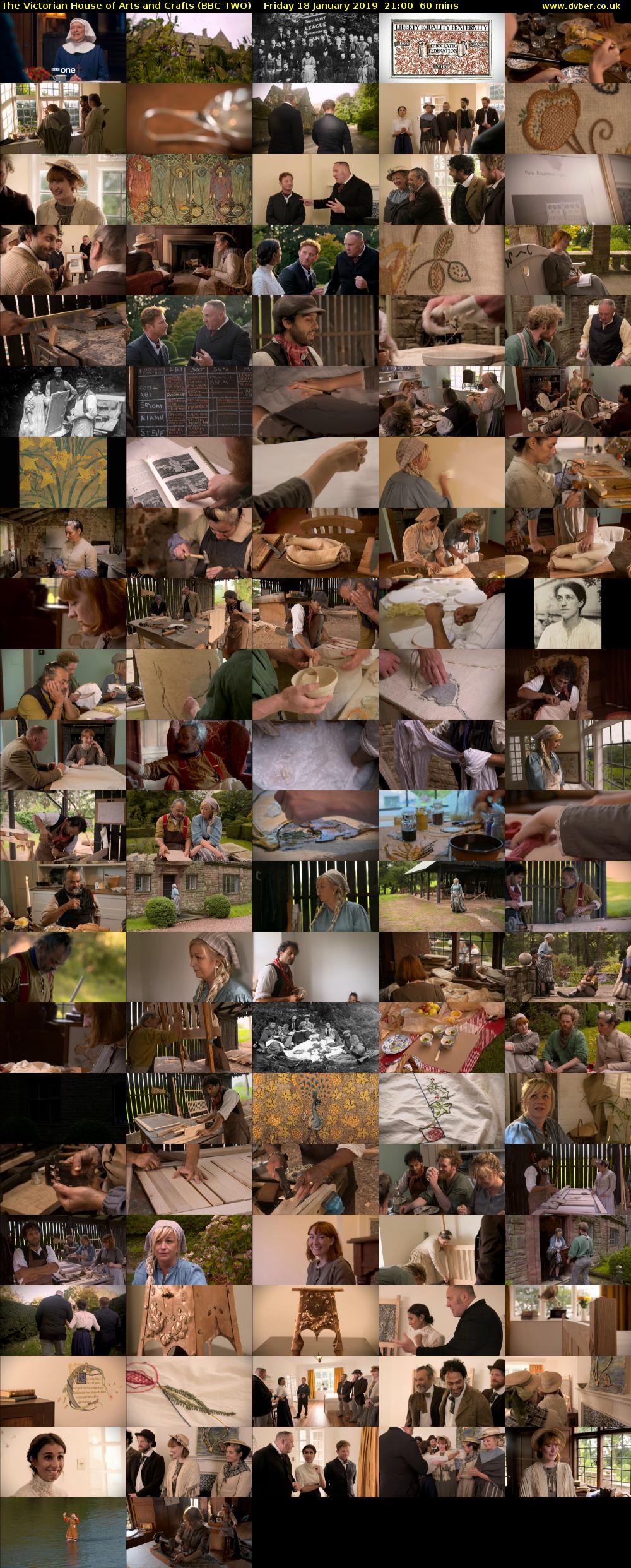 The Victorian House of Arts and Crafts (BBC TWO) Friday 18 January 2019 21:00 - 22:00