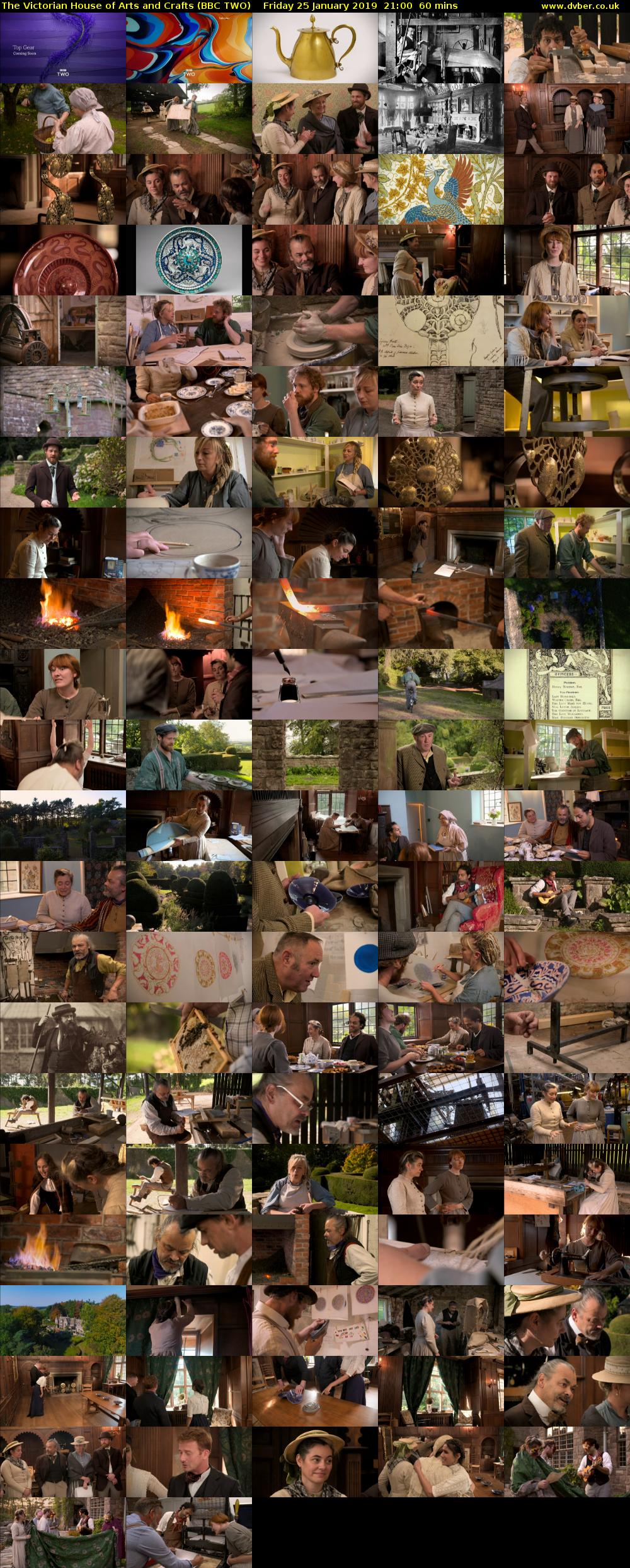 The Victorian House of Arts and Crafts (BBC TWO) Friday 25 January 2019 21:00 - 22:00