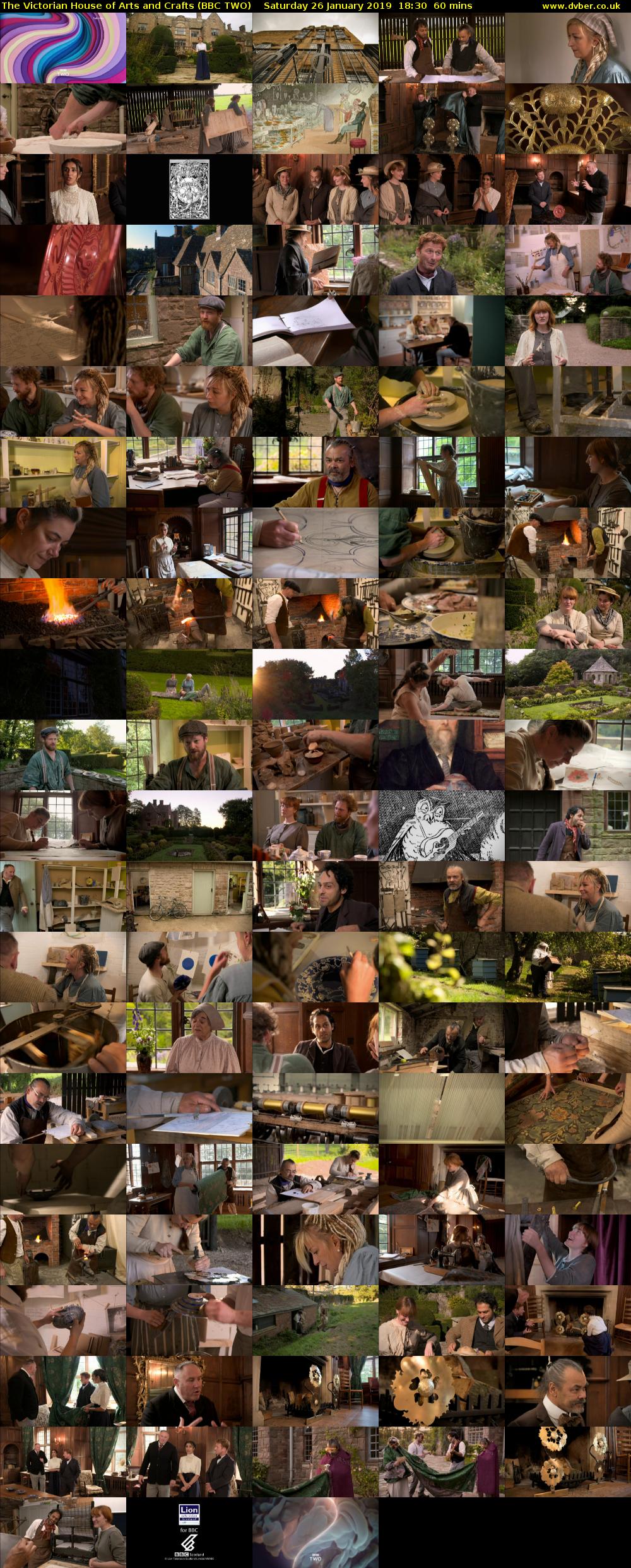 The Victorian House of Arts and Crafts (BBC TWO) Saturday 26 January 2019 18:30 - 19:30