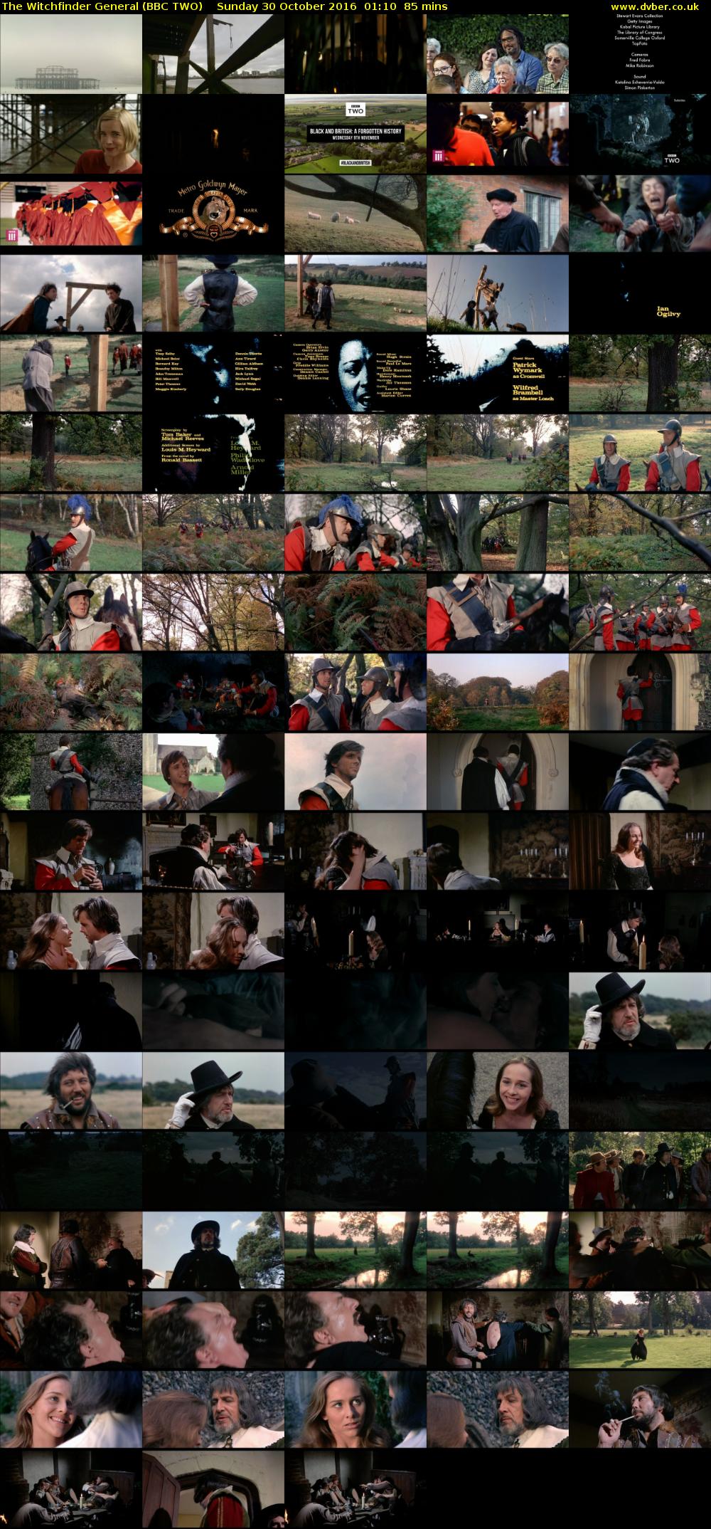 The Witchfinder General (BBC TWO) Sunday 30 October 2016 01:10 - 01:35