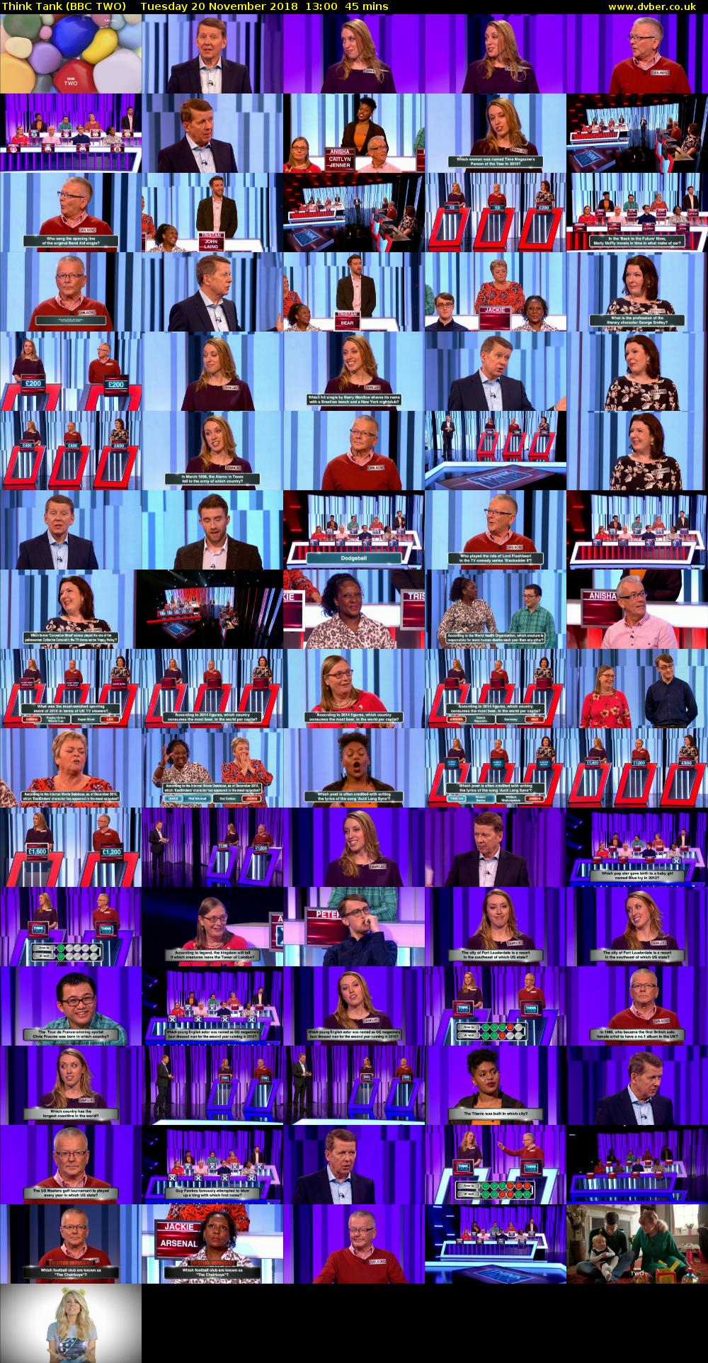 Think Tank (BBC TWO) Tuesday 20 November 2018 13:00 - 13:45