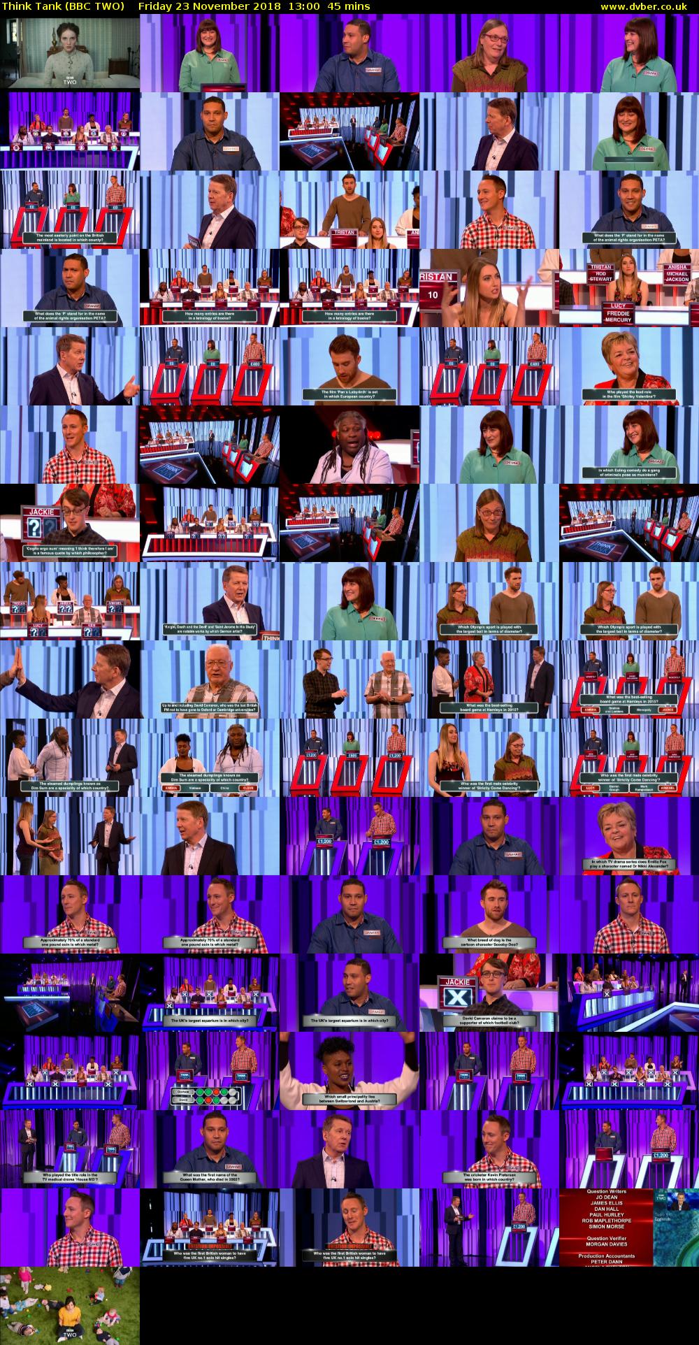 Think Tank (BBC TWO) Friday 23 November 2018 13:00 - 13:45