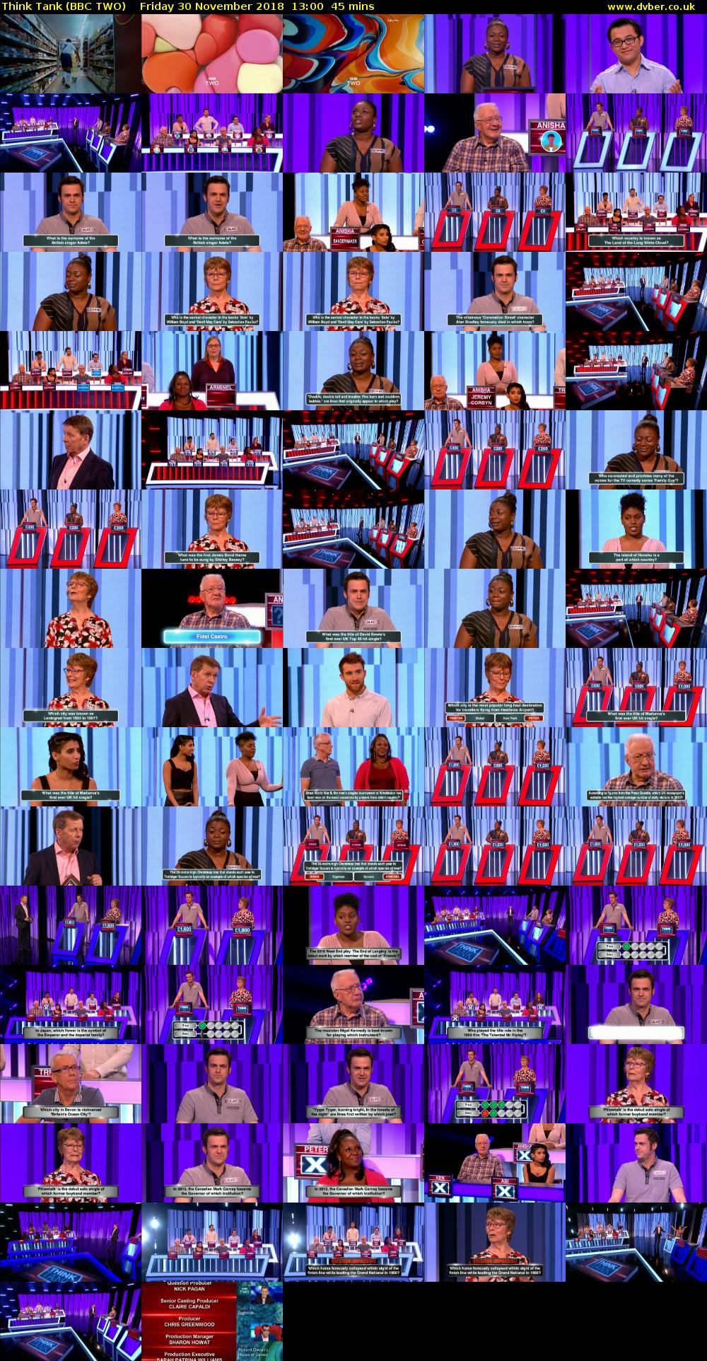 Think Tank (BBC TWO) Friday 30 November 2018 13:00 - 13:45