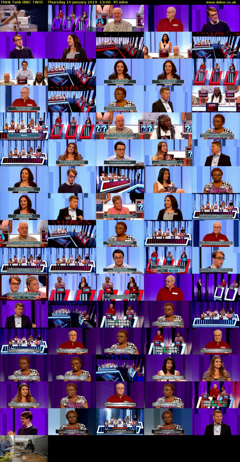 Think Tank (BBC TWO) Thursday 10 January 2019 13:00 - 13:45