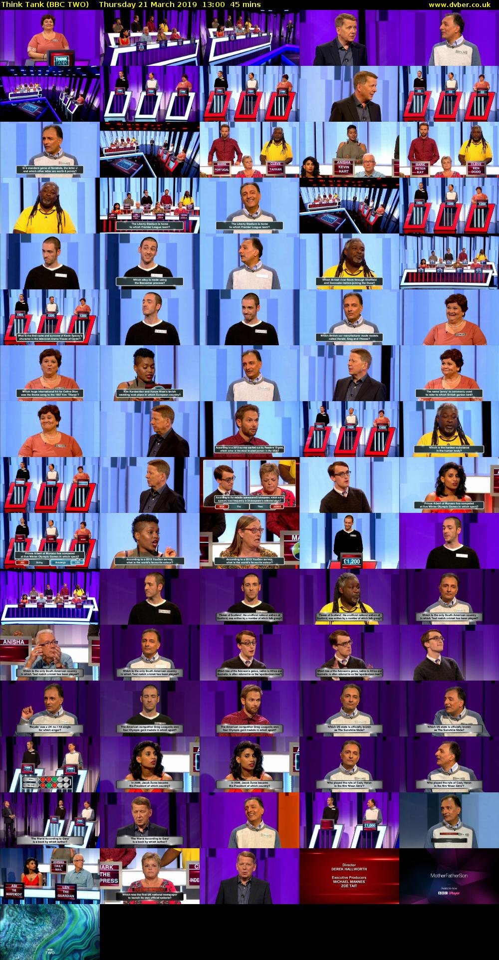 Think Tank (BBC TWO) Thursday 21 March 2019 13:00 - 13:45