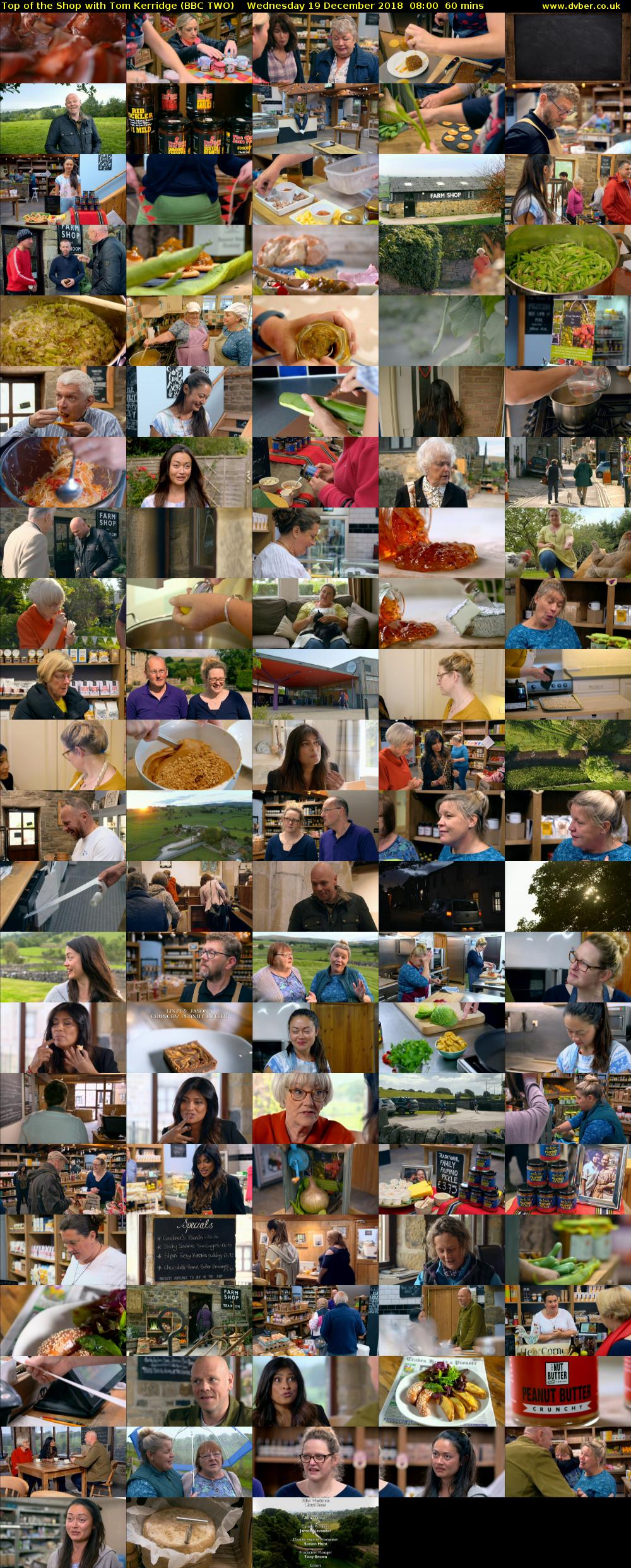 Top of the Shop with Tom Kerridge (BBC TWO) Wednesday 19 December 2018 08:00 - 09:00