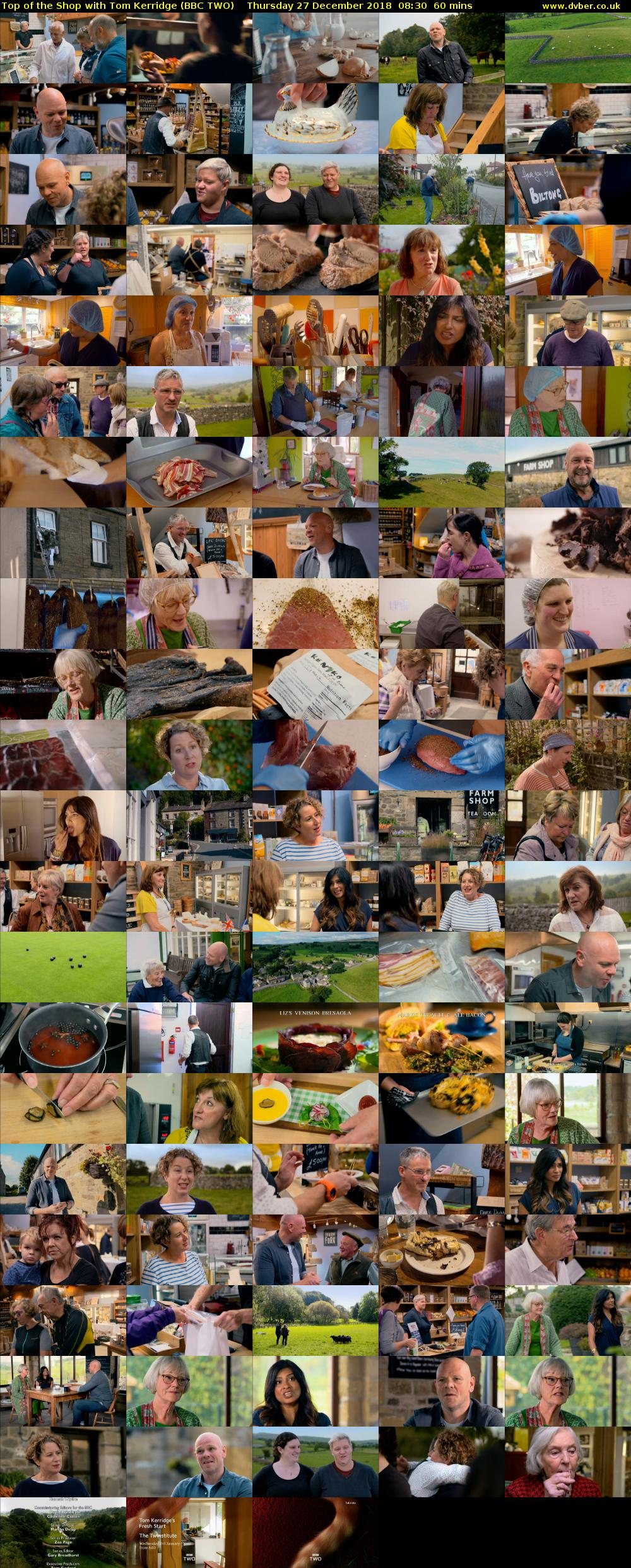 Top of the Shop with Tom Kerridge (BBC TWO) Thursday 27 December 2018 08:30 - 09:30