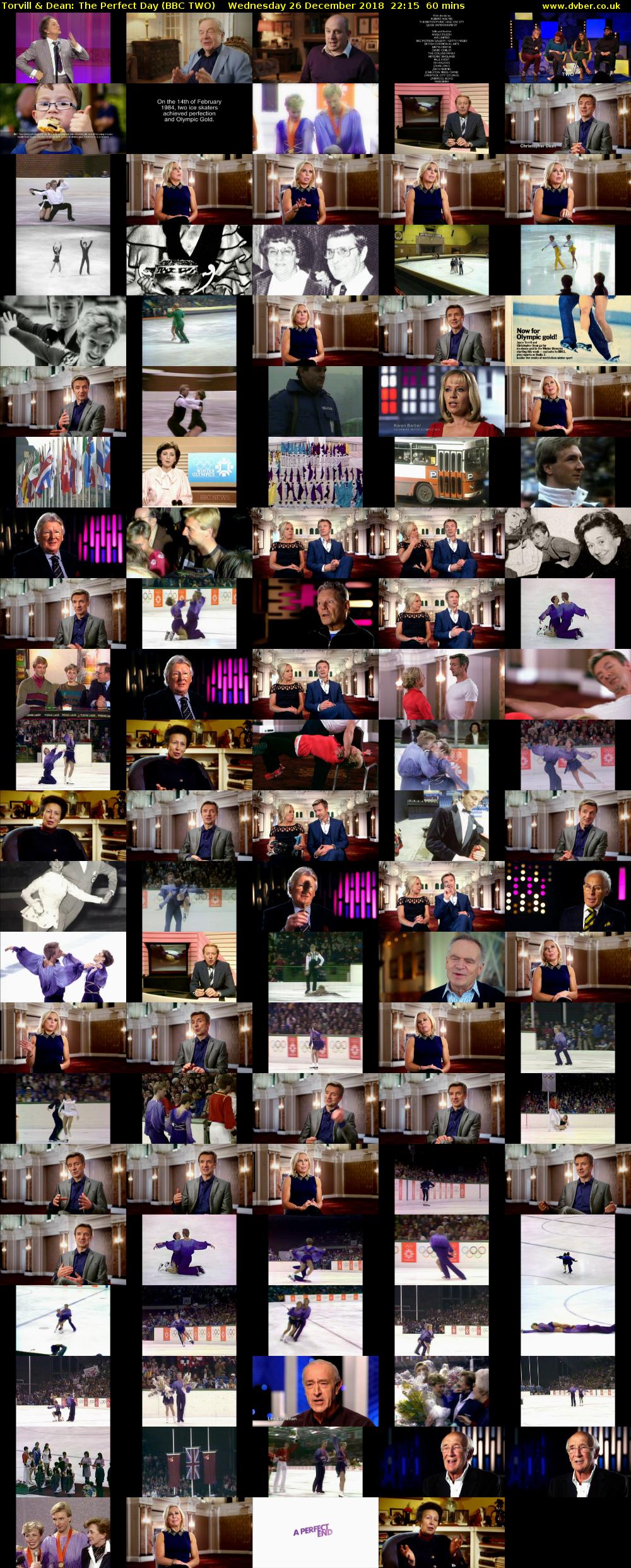 Torvill & Dean: The Perfect Day (BBC TWO) Wednesday 26 December 2018 22:15 - 23:15