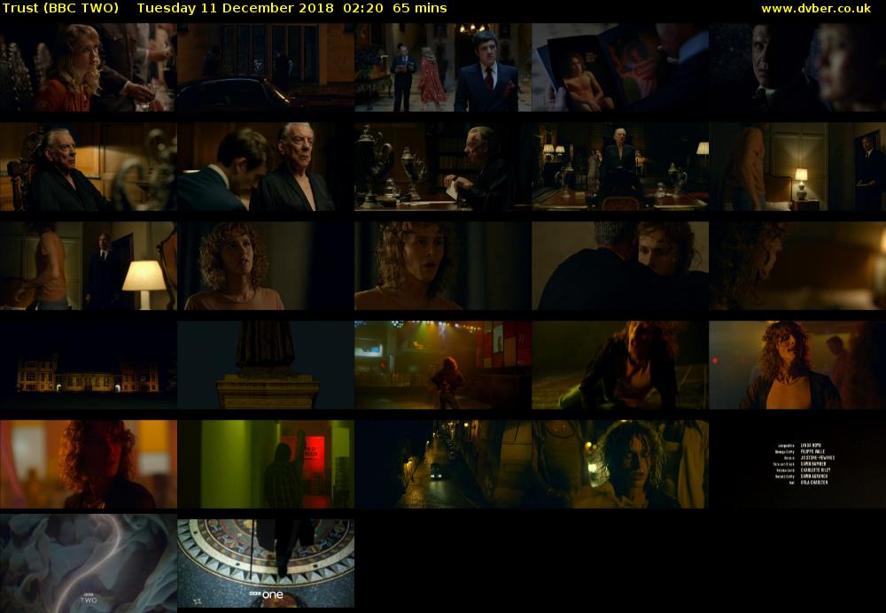 Trust (BBC TWO) Tuesday 11 December 2018 02:20 - 03:25