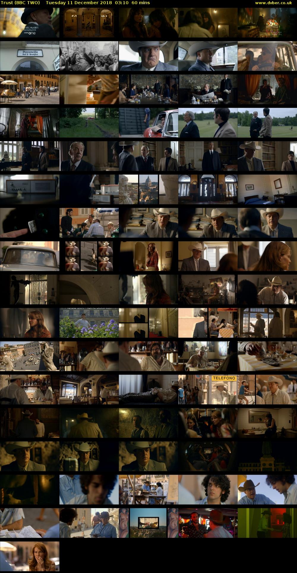 Trust (BBC TWO) Tuesday 11 December 2018 03:10 - 04:10