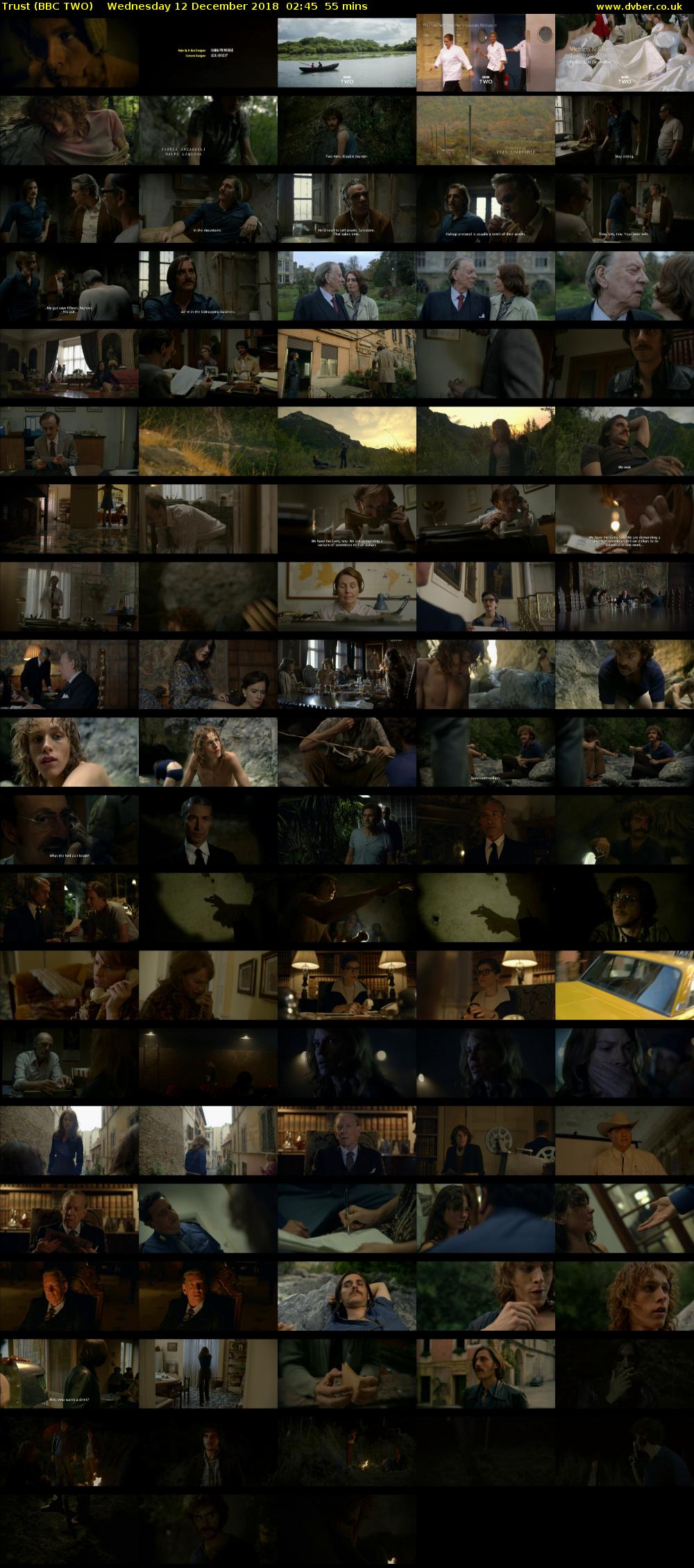 Trust (BBC TWO) Wednesday 12 December 2018 02:45 - 03:40