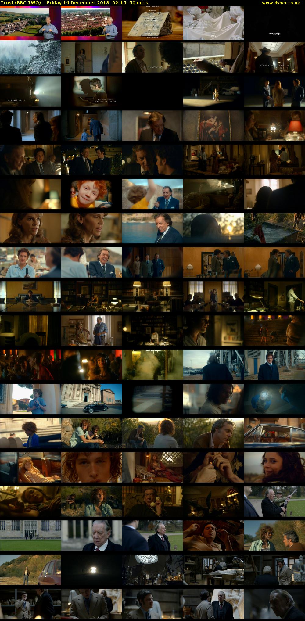 Trust (BBC TWO) Friday 14 December 2018 02:15 - 03:05