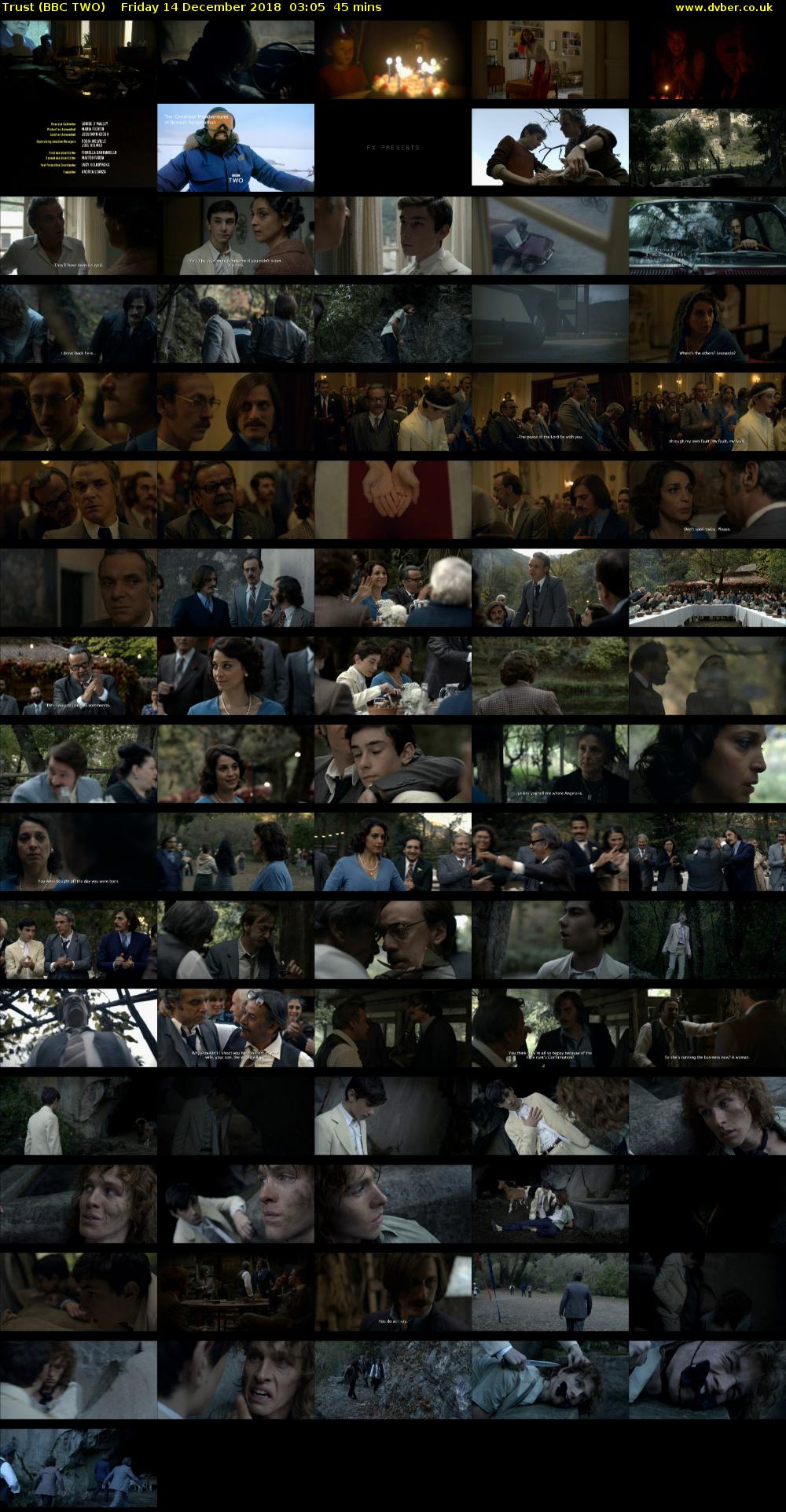 Trust (BBC TWO) Friday 14 December 2018 03:05 - 03:50