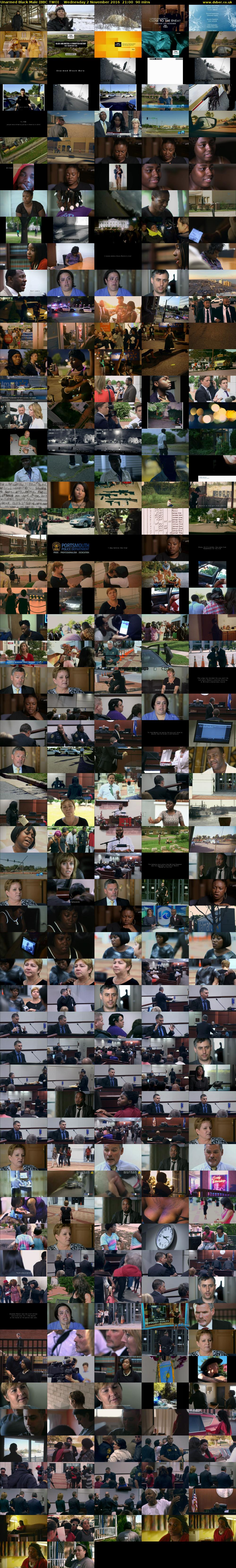 Unarmed Black Male (BBC TWO) Wednesday 2 November 2016 21:00 - 22:30