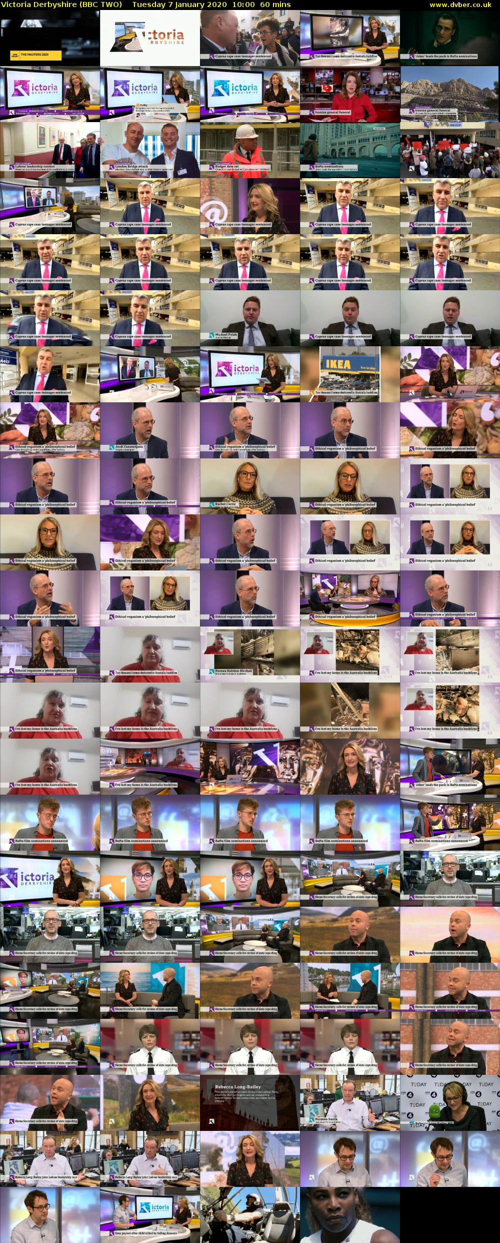 Victoria Derbyshire (BBC TWO) Tuesday 7 January 2020 10:00 - 11:00