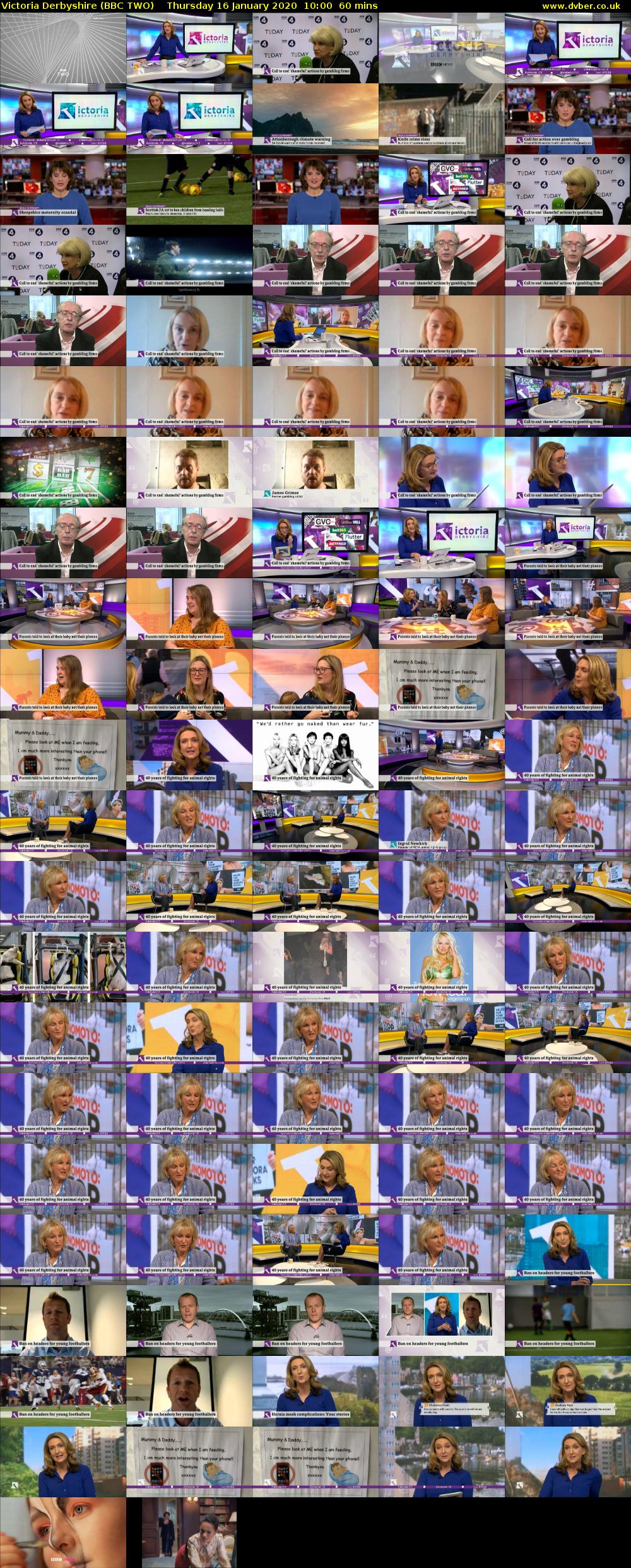 Victoria Derbyshire (BBC TWO) Thursday 16 January 2020 10:00 - 11:00