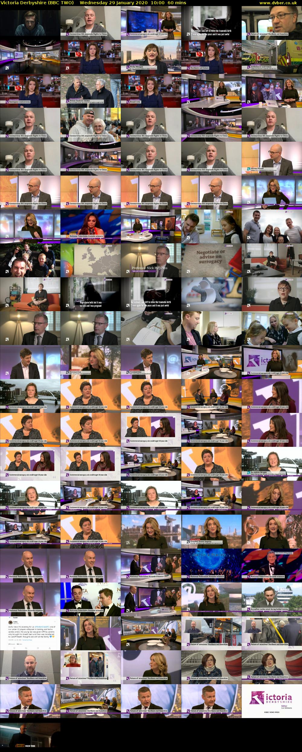 Victoria Derbyshire (BBC TWO) Wednesday 29 January 2020 10:00 - 11:00