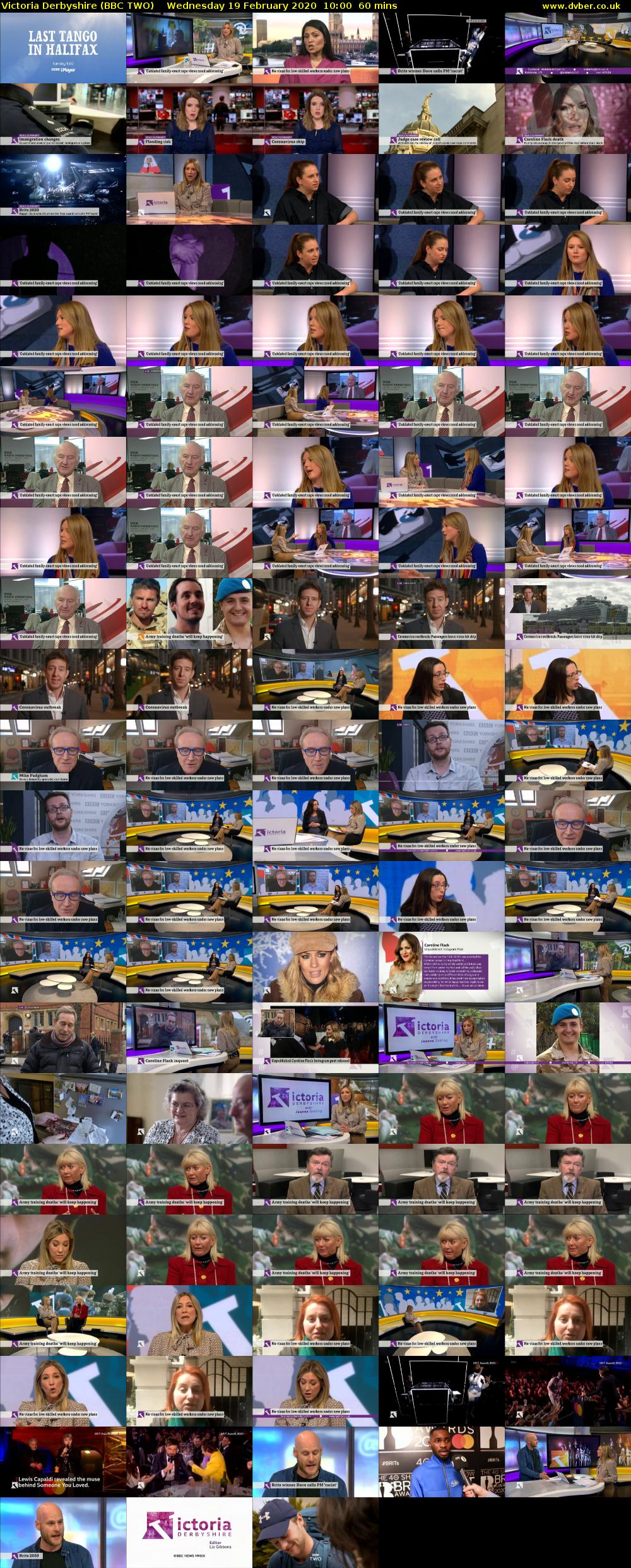 Victoria Derbyshire (BBC TWO) Wednesday 19 February 2020 10:00 - 11:00
