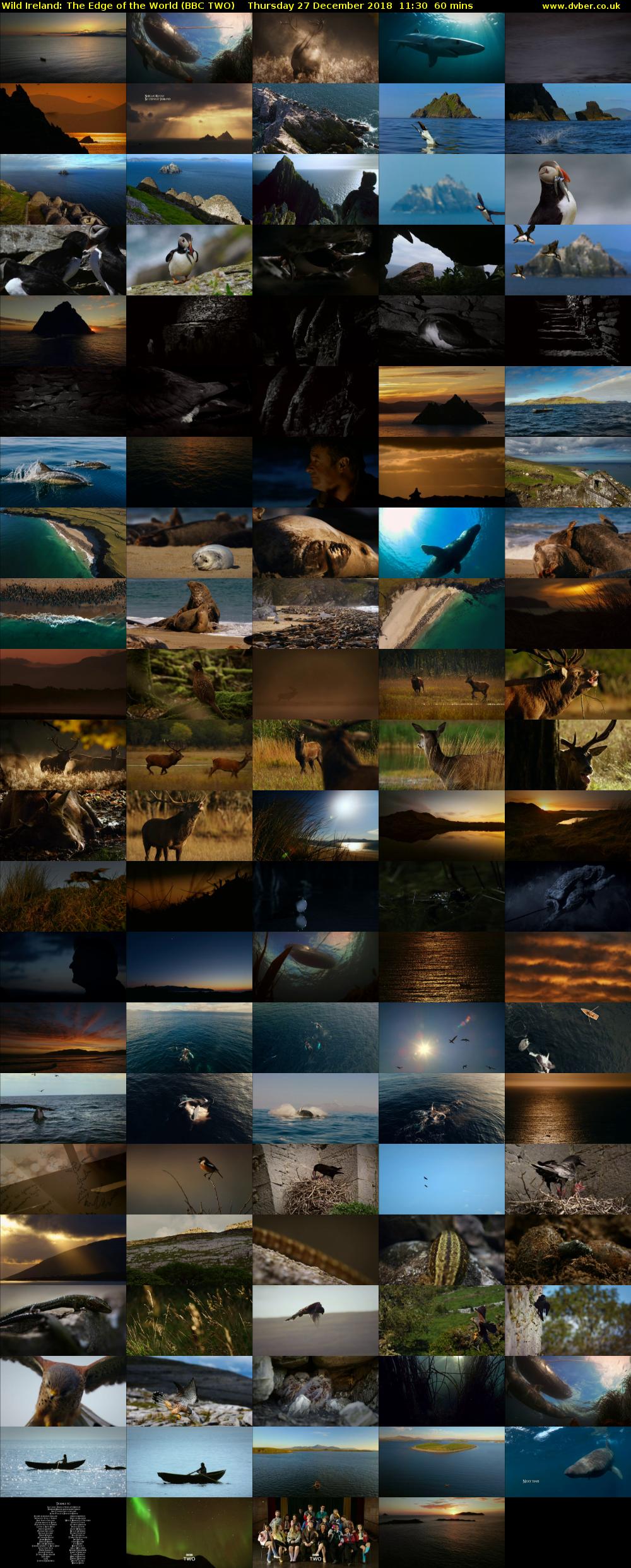Wild Ireland: The Edge of the World (BBC TWO) Thursday 27 December 2018 11:30 - 12:30