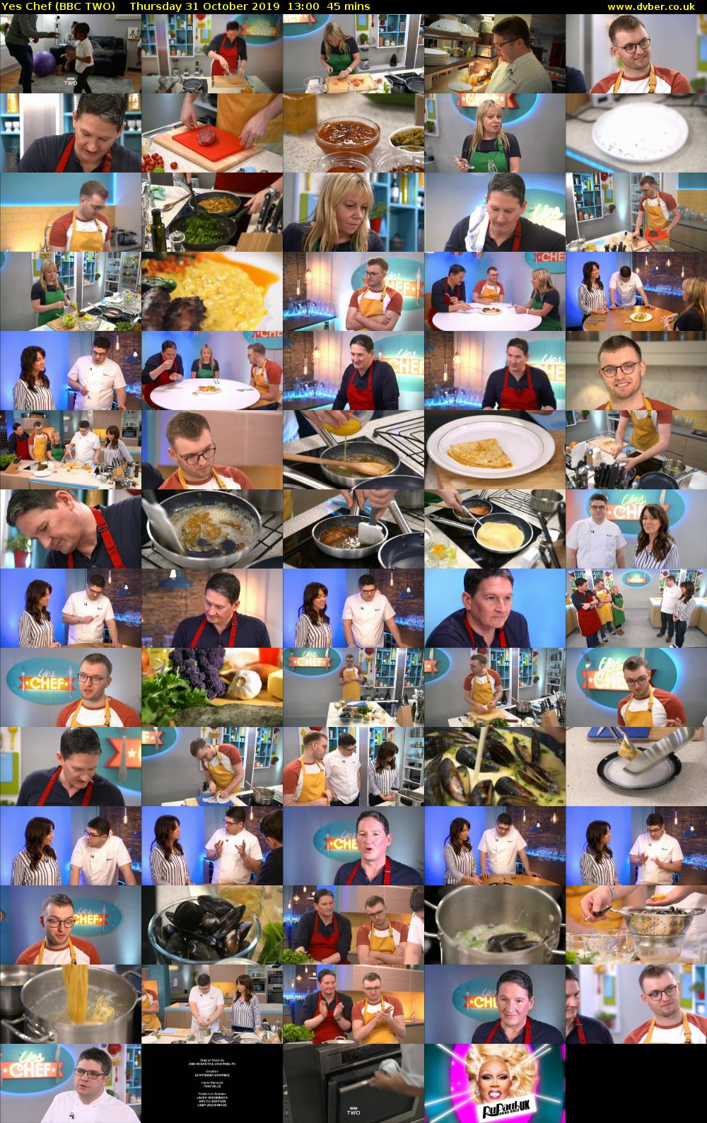 Yes Chef (BBC TWO) Thursday 31 October 2019 13:00 - 13:45