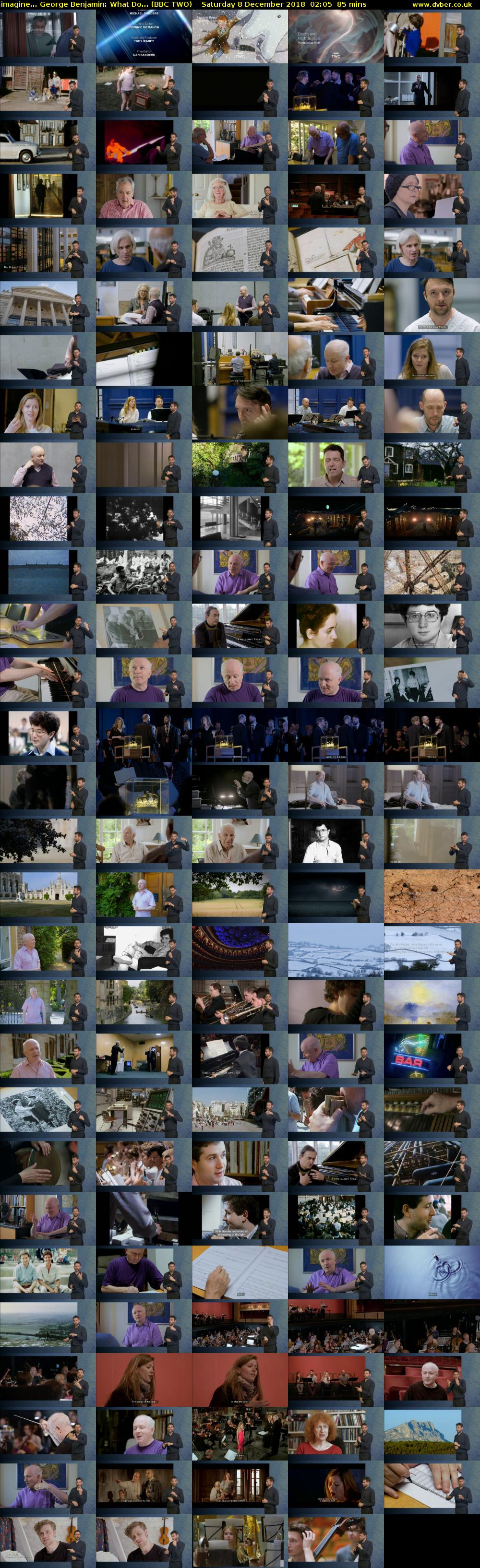 imagine... George Benjamin: What Do... (BBC TWO) Saturday 8 December 2018 02:05 - 03:30