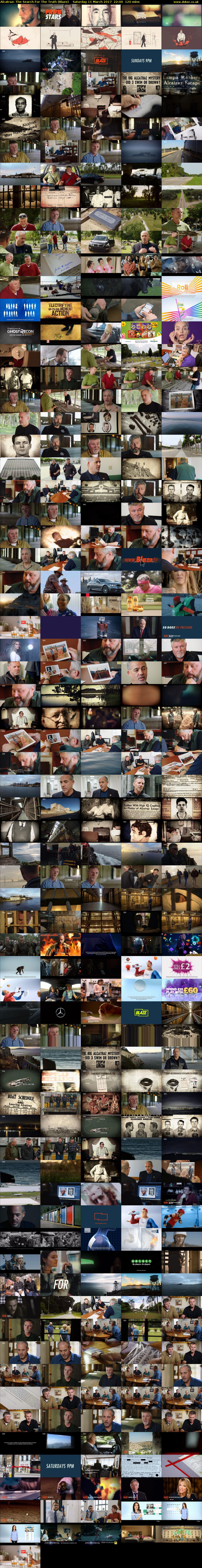 Alcatraz: The Search For The Truth (Blaze) Saturday 11 March 2017 22:00 - 00:00