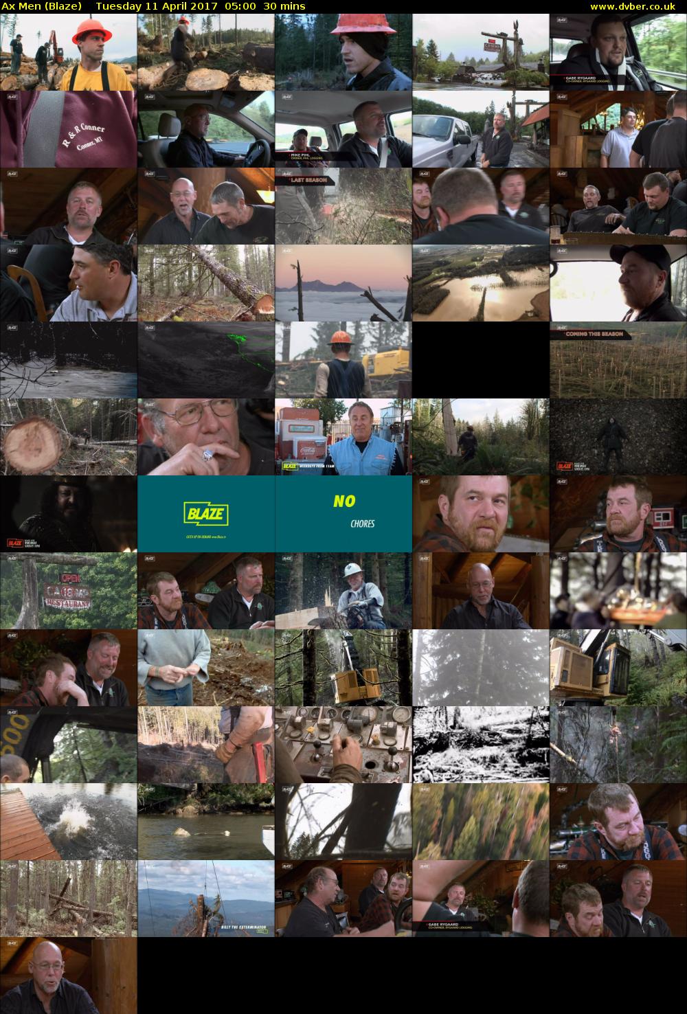Ax Men (Blaze) Tuesday 11 April 2017 05:00 - 05:30