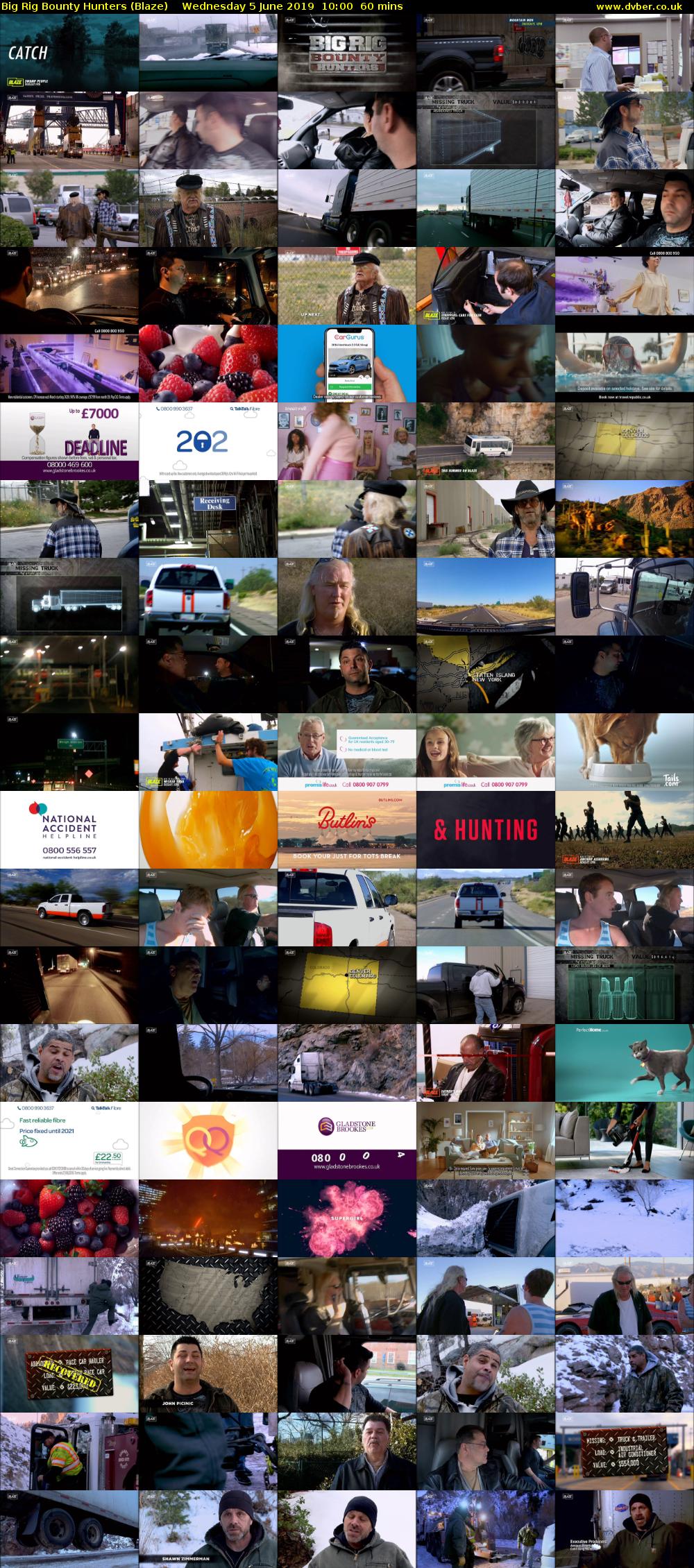 Big Rig Bounty Hunters (Blaze) Wednesday 5 June 2019 10:00 - 11:00