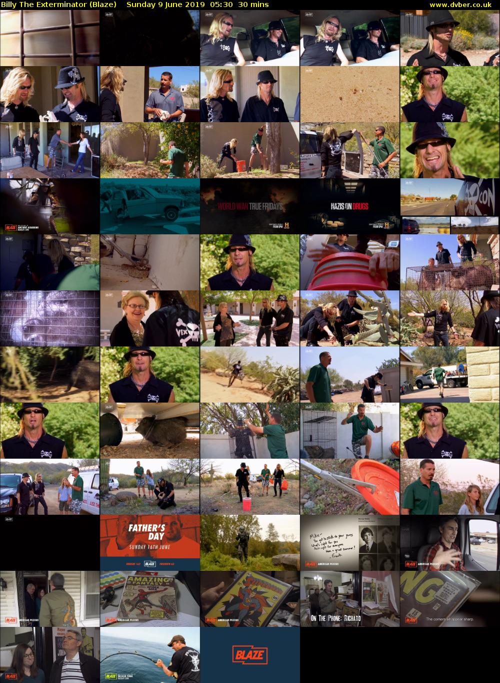 Billy the Exterminator (Blaze) Sunday 9 June 2019 05:30 - 06:00