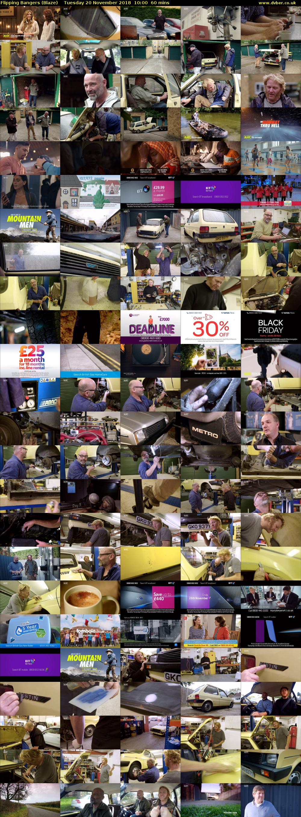 Flipping Bangers (Blaze) Tuesday 20 November 2018 10:00 - 11:00