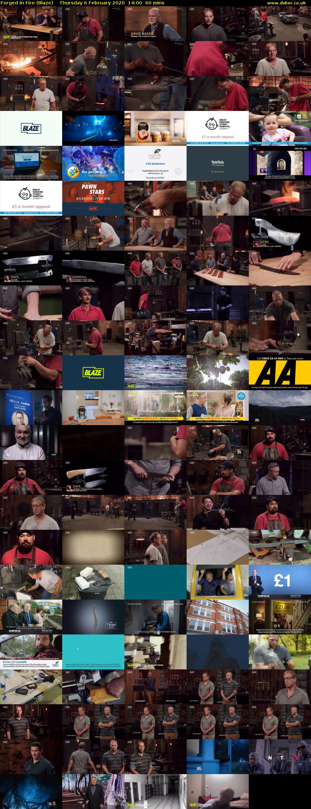 Forged In Fire (Blaze) Thursday 6 February 2020 14:00 - 15:00