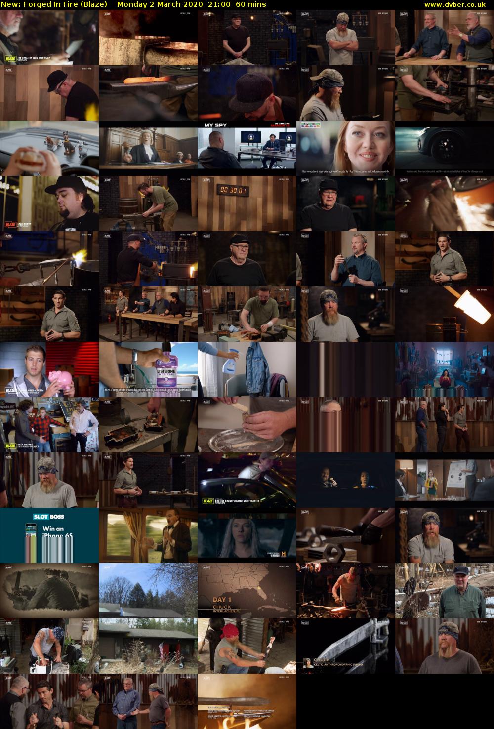 Forged In Fire (Blaze) Monday 2 March 2020 21:00 - 22:00