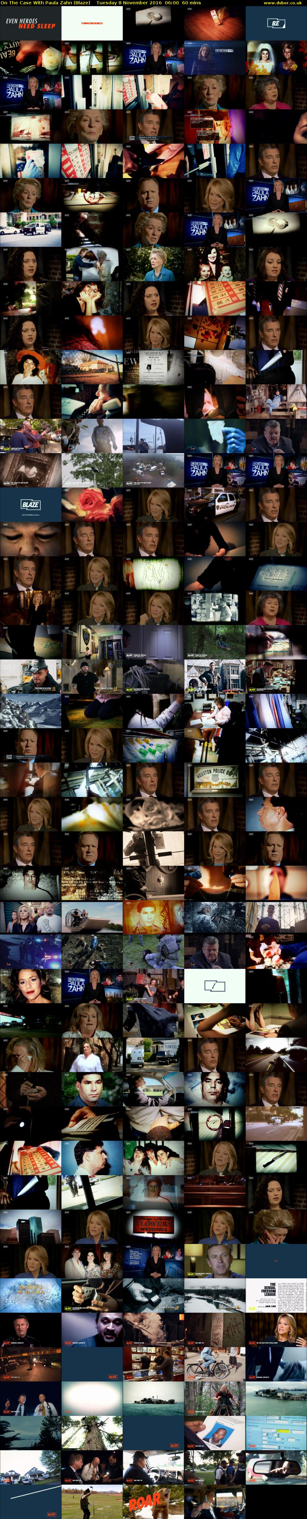 On The Case With Paula Zahn (Blaze) Tuesday 8 November 2016 06:00 - 07:00